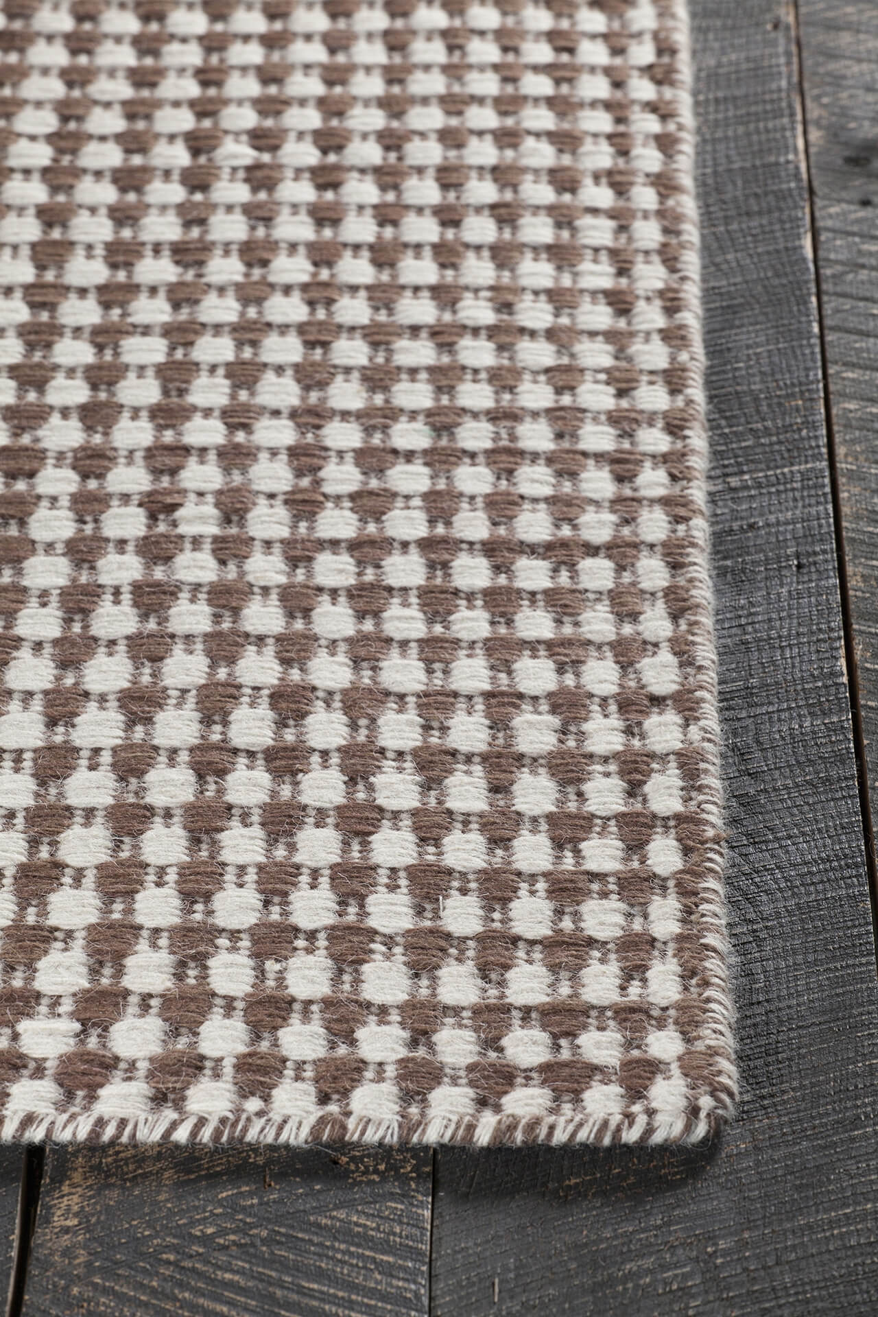 Crest Wool Rectangular Handmade Rug, 5' x 7'6"