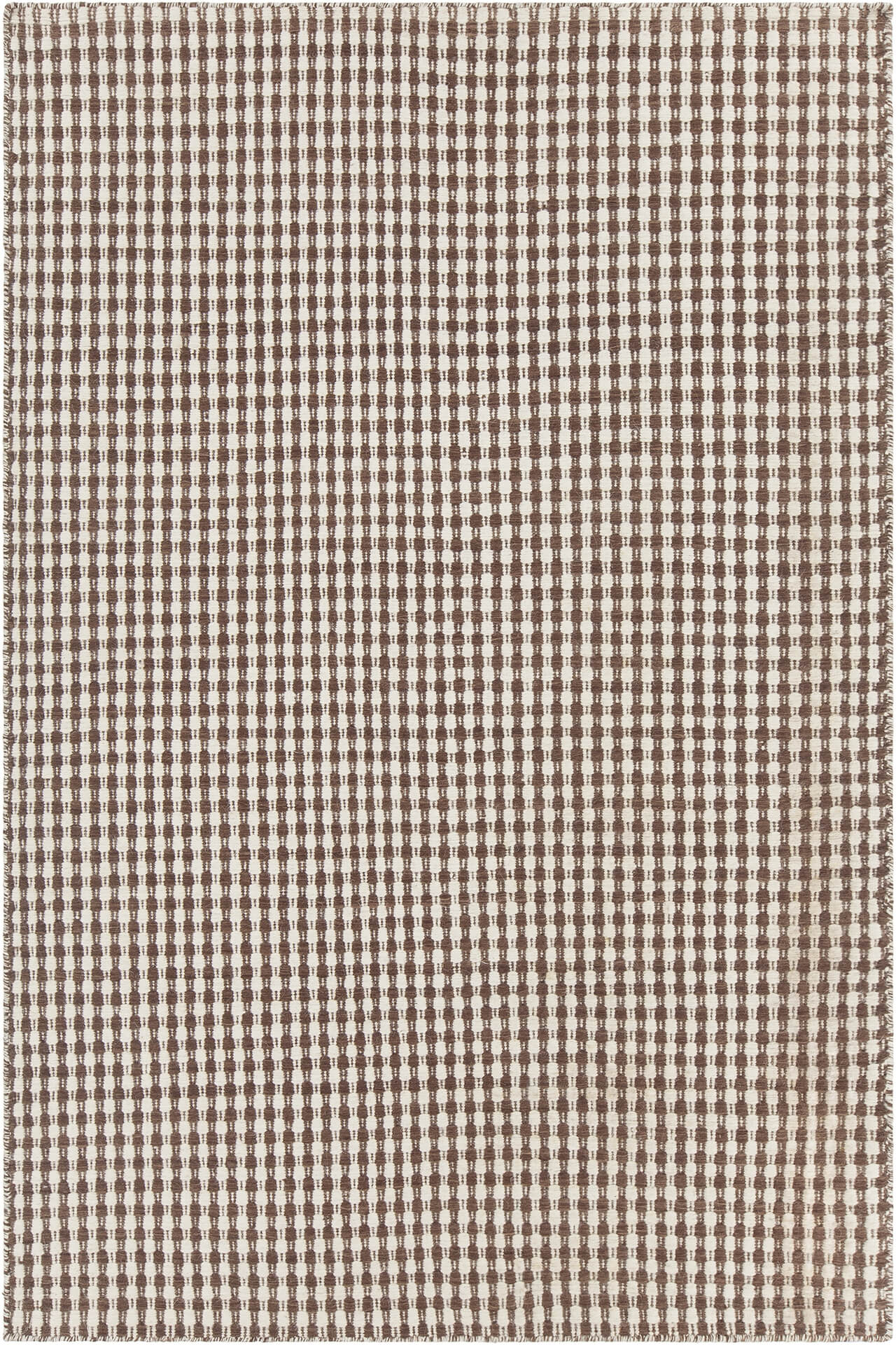 Crest Wool Rectangular Handmade Rug, Composition 1