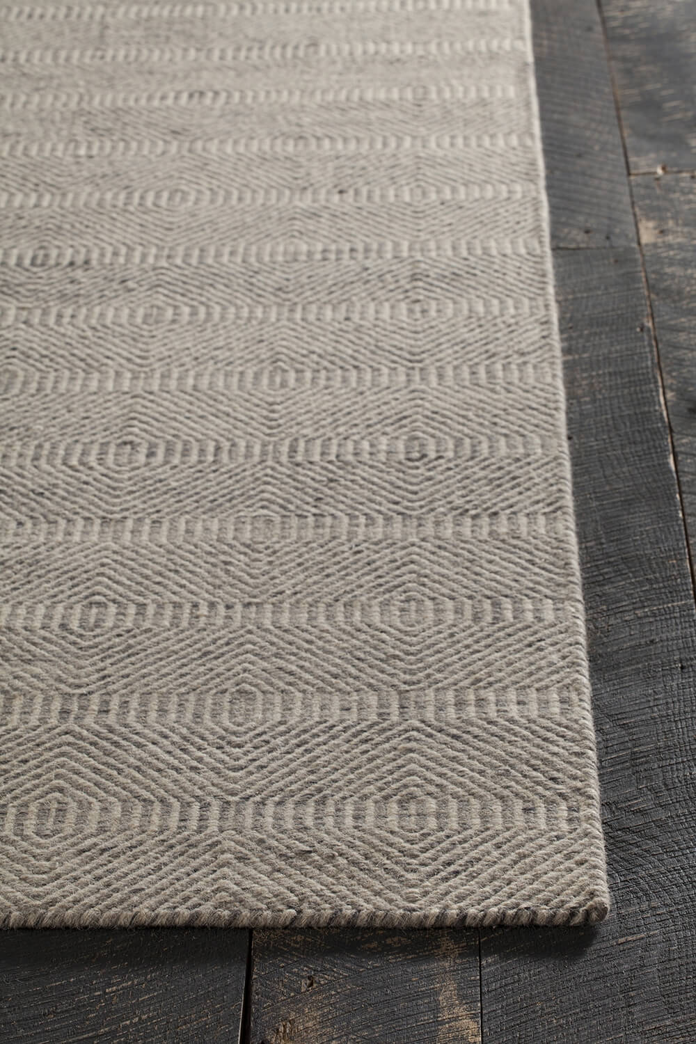 Crest Wool Rectangular Handmade Rug, 7'9" x 10'6"