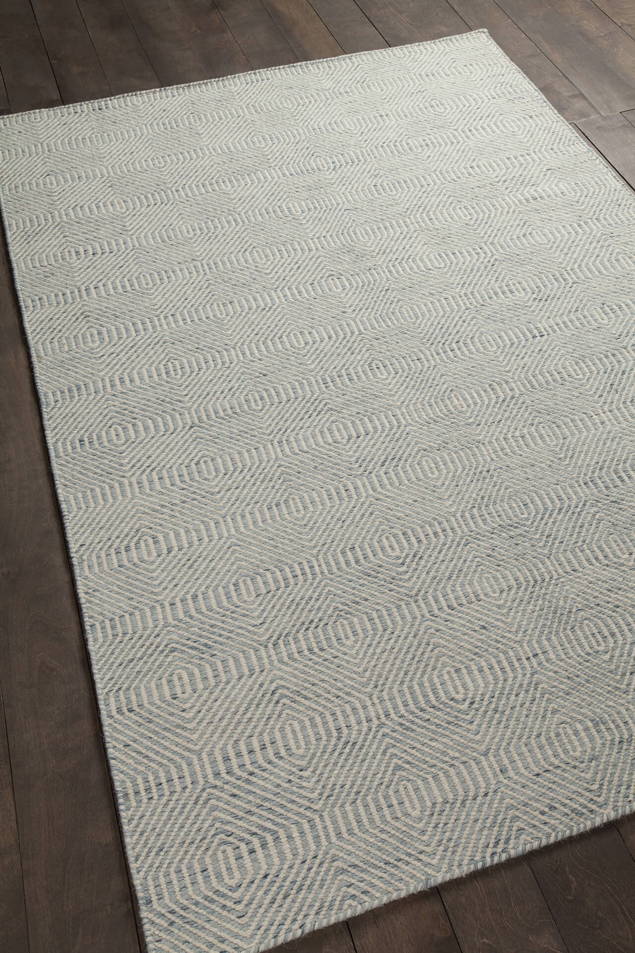 Crest Wool Rectangular Handmade Rug, 9' x 13'