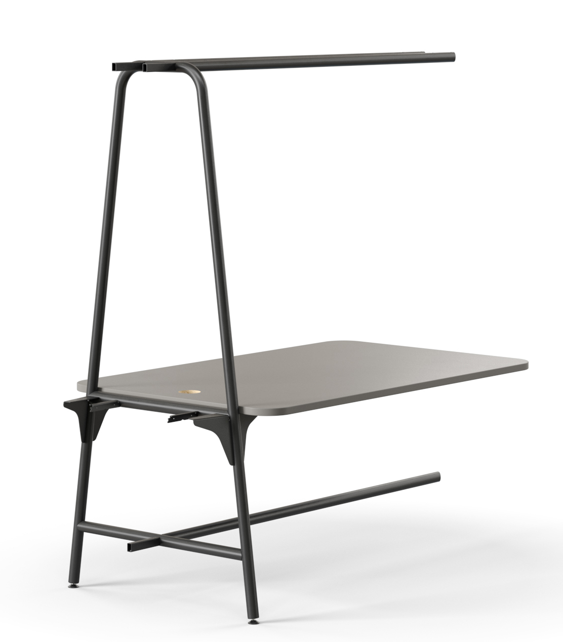 Round Multipurpose Table w/Cut-Out for Power Socket