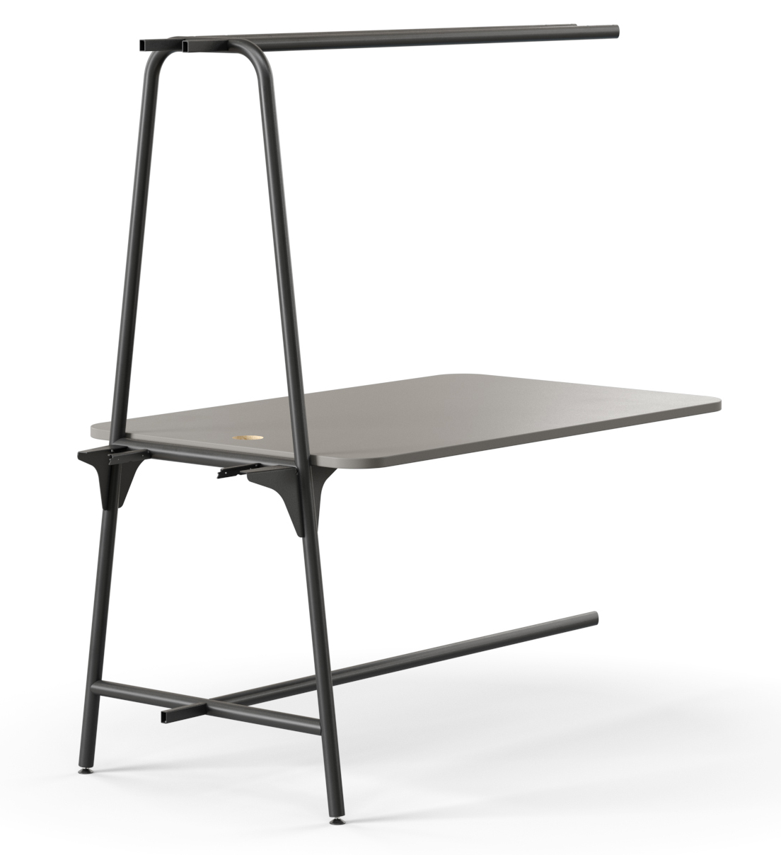 Round High Multipurpose Table w/Cut-Out for Power Socket