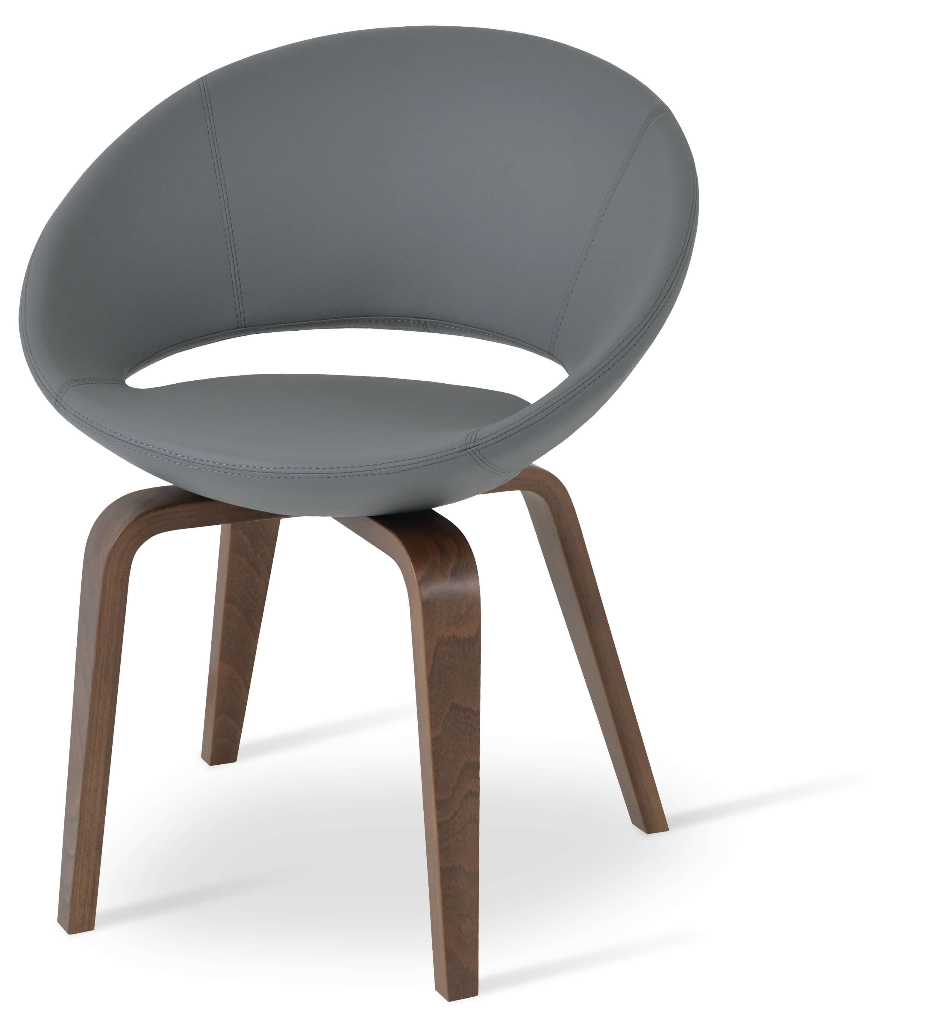 Crescent Plywood Dining Chair