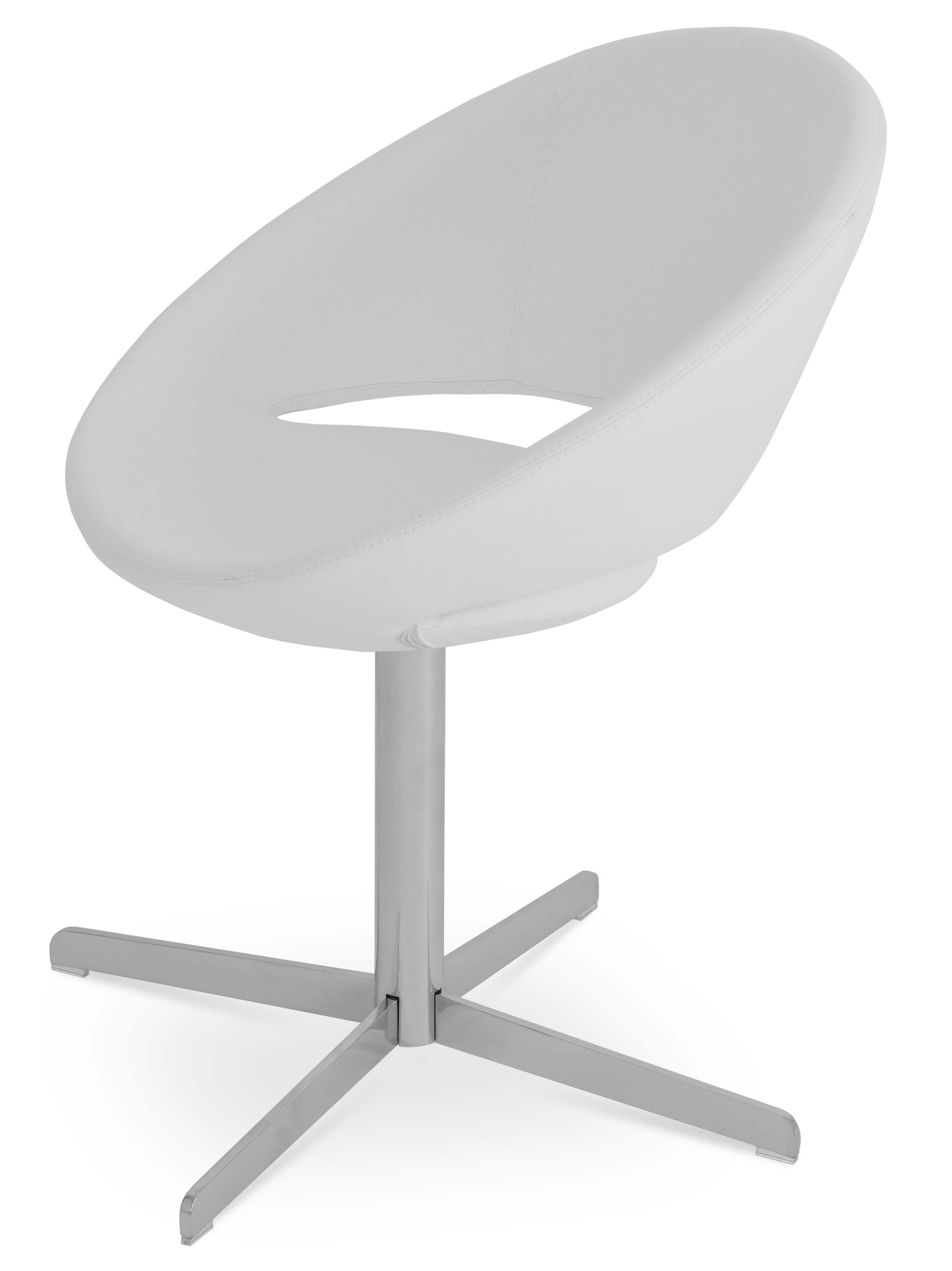 Crescent 4 Star Swivel Dining Chair