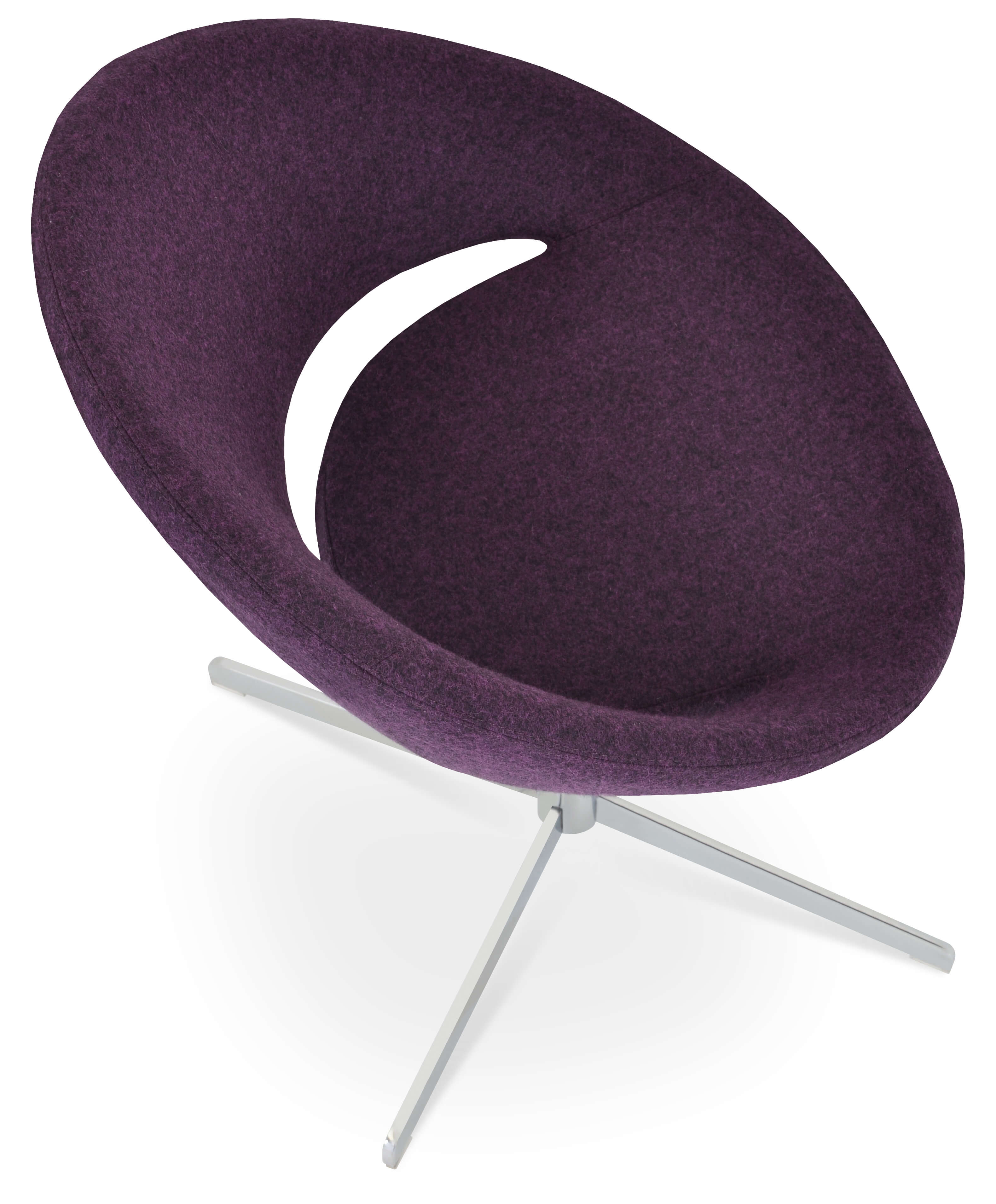 Crescent 4 Star Swivel Dining Chair