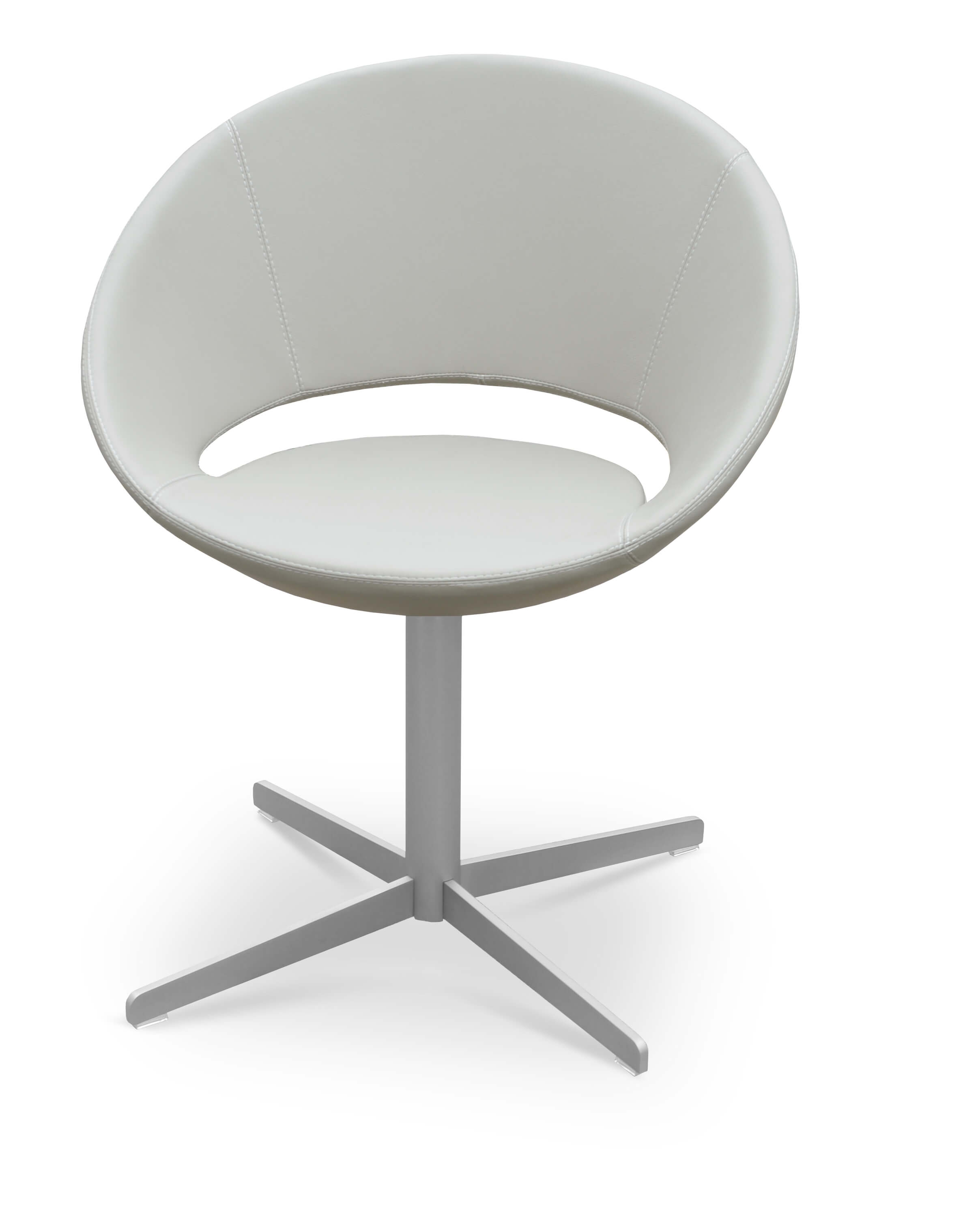 Crescent 4 Star Swivel Dining Chair