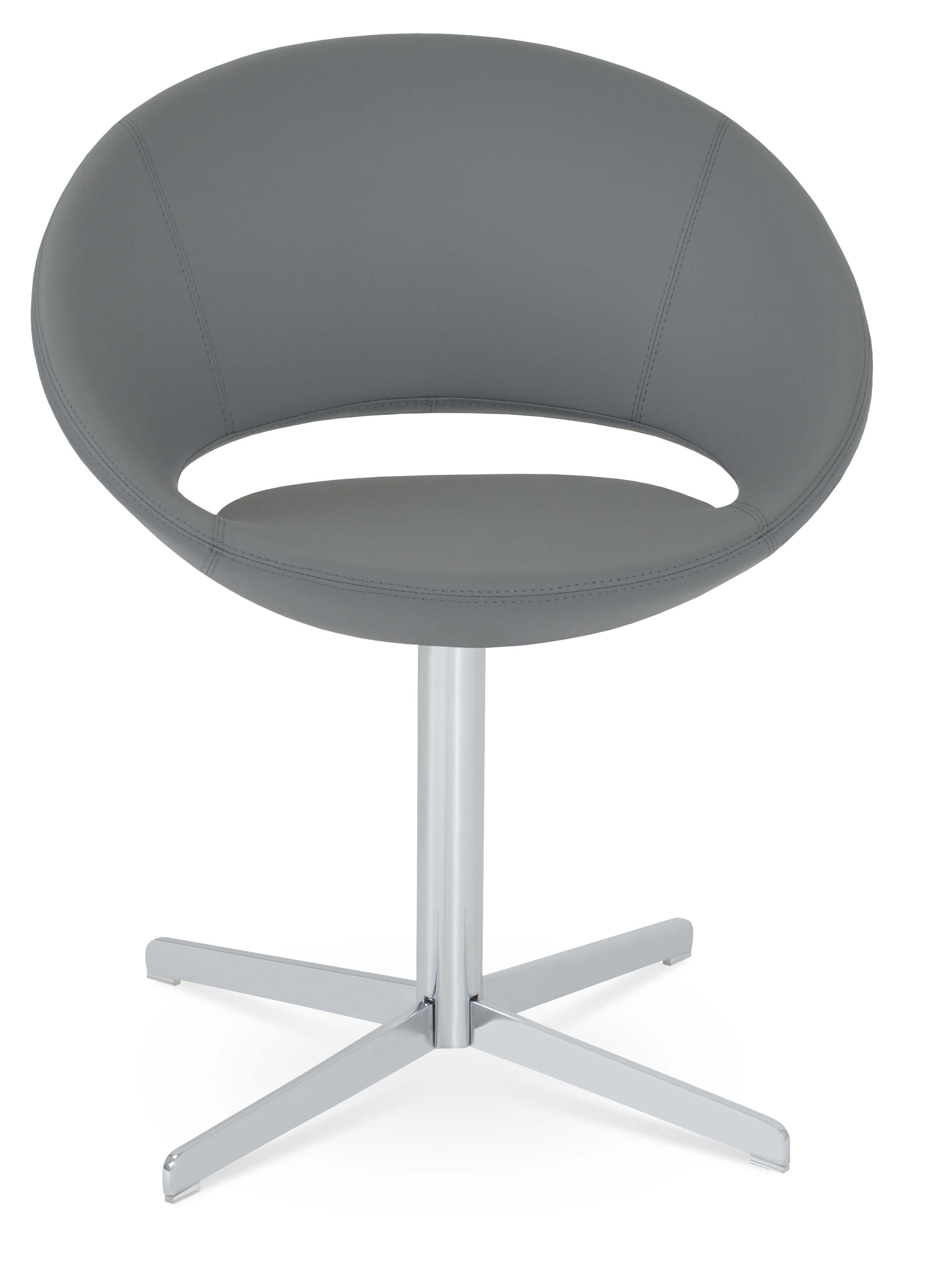 Crescent 4 Star Swivel Dining Chair