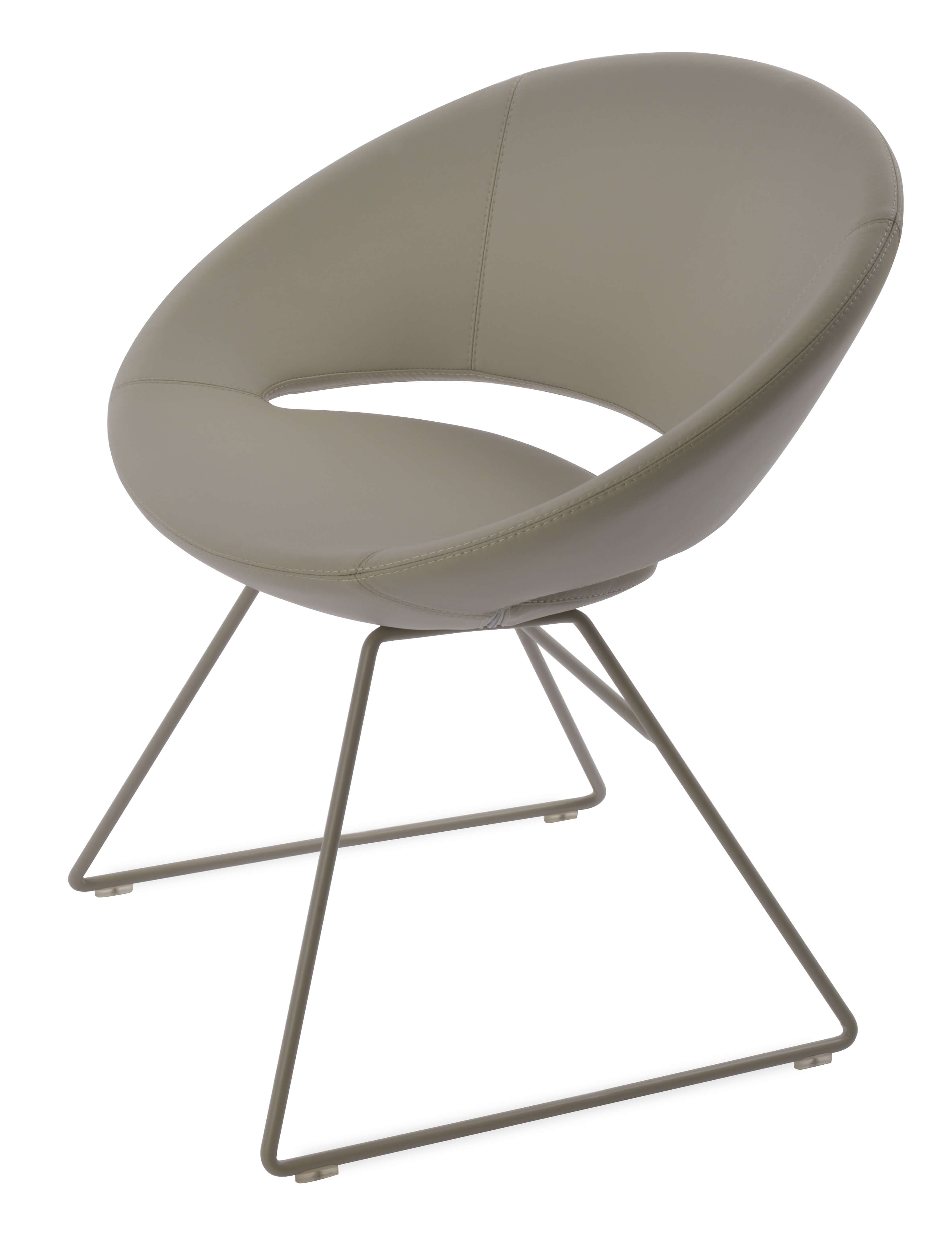 Crescent Wire Dining Chair