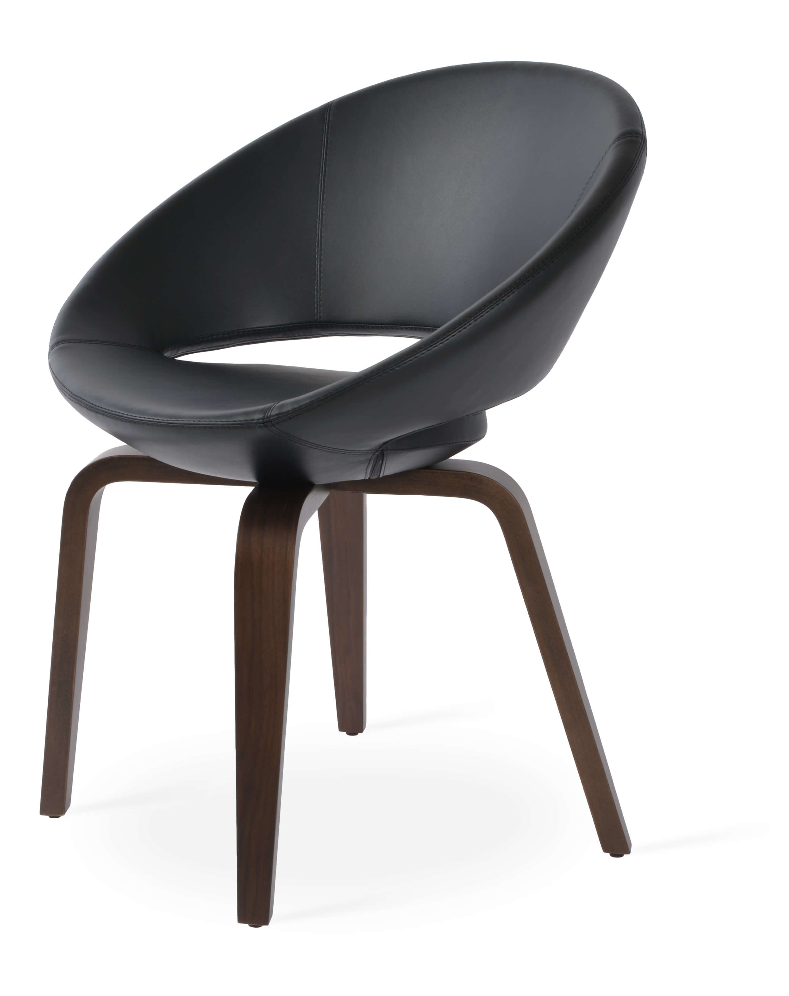 Crescent Plywood Dining Chair