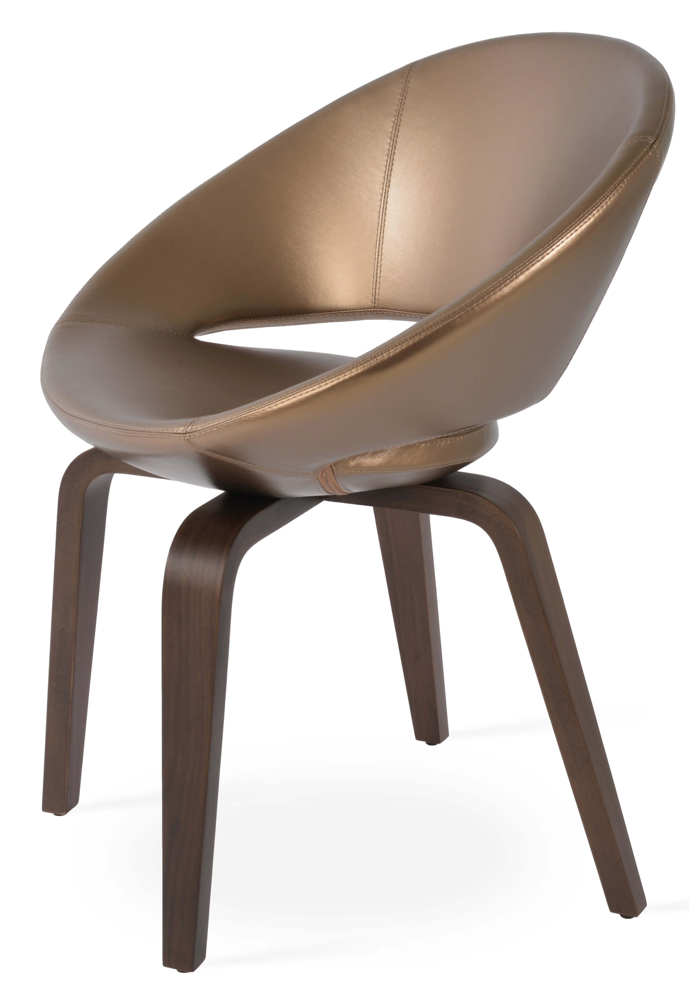 Crescent Plywood Dining Chair