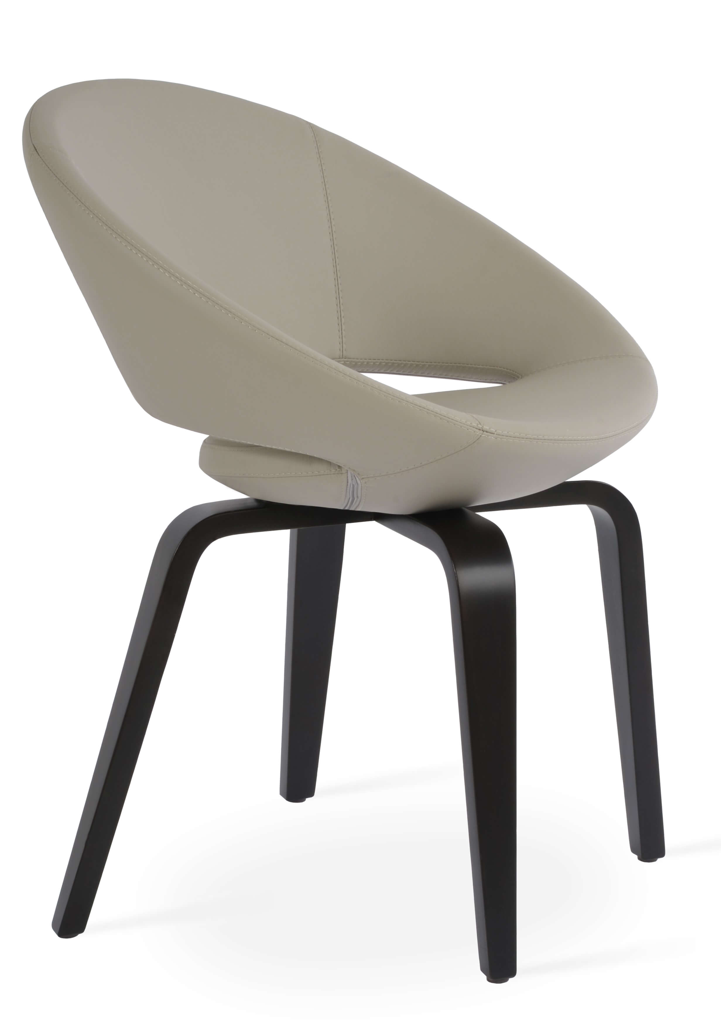 Crescent Plywood Dining Chair
