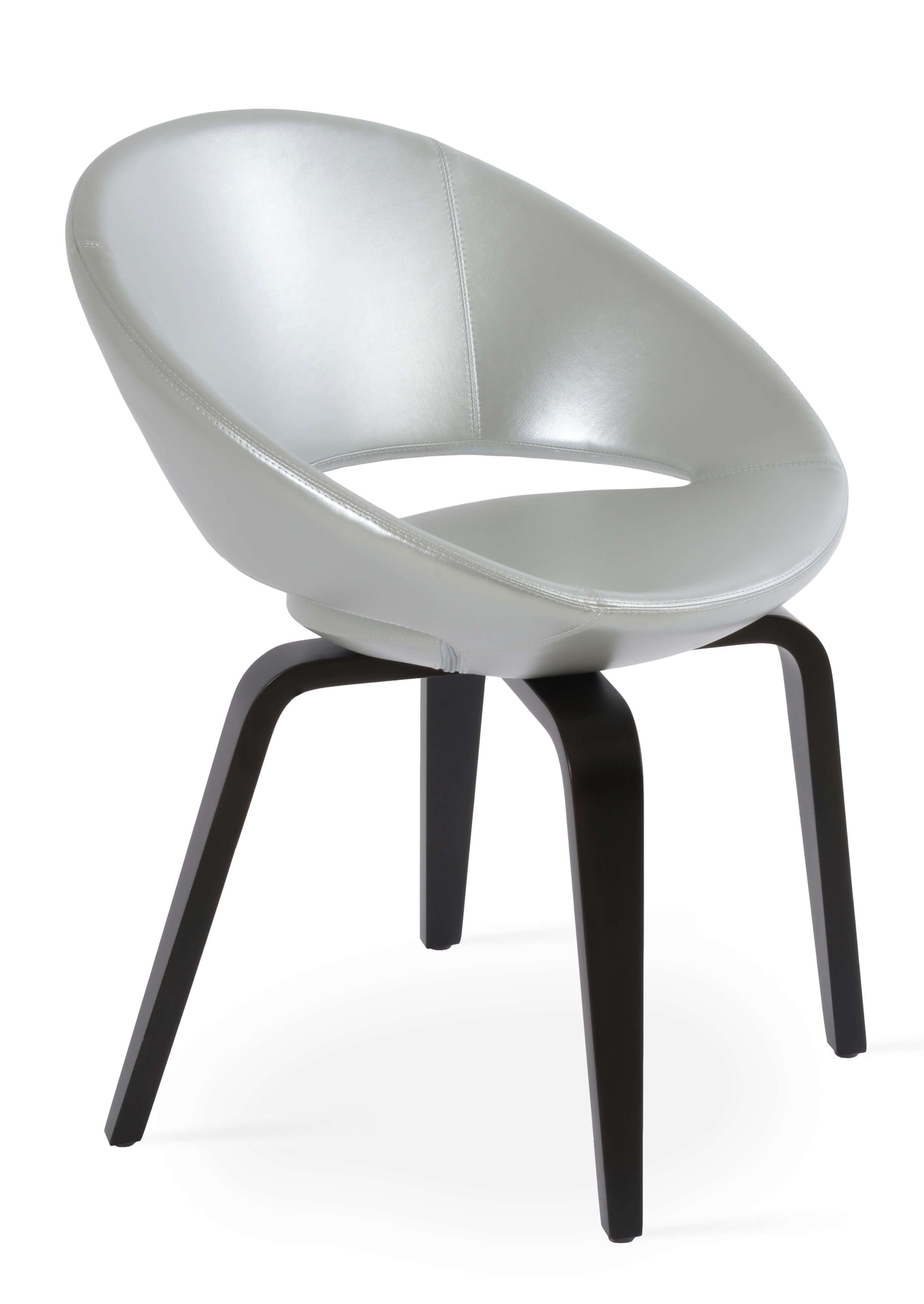 Crescent Plywood Dining Chair