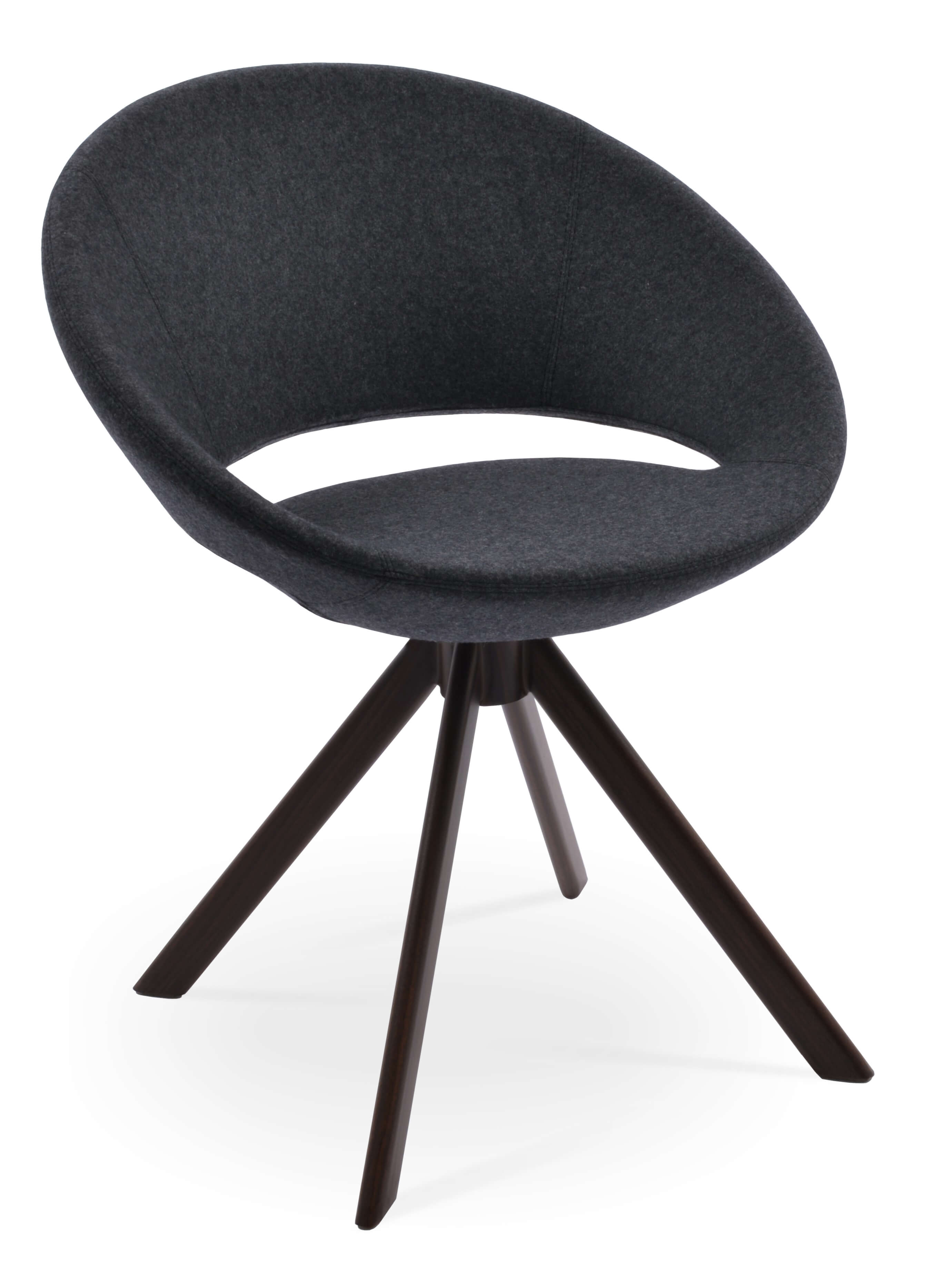 Crescent Sword Dining Chair