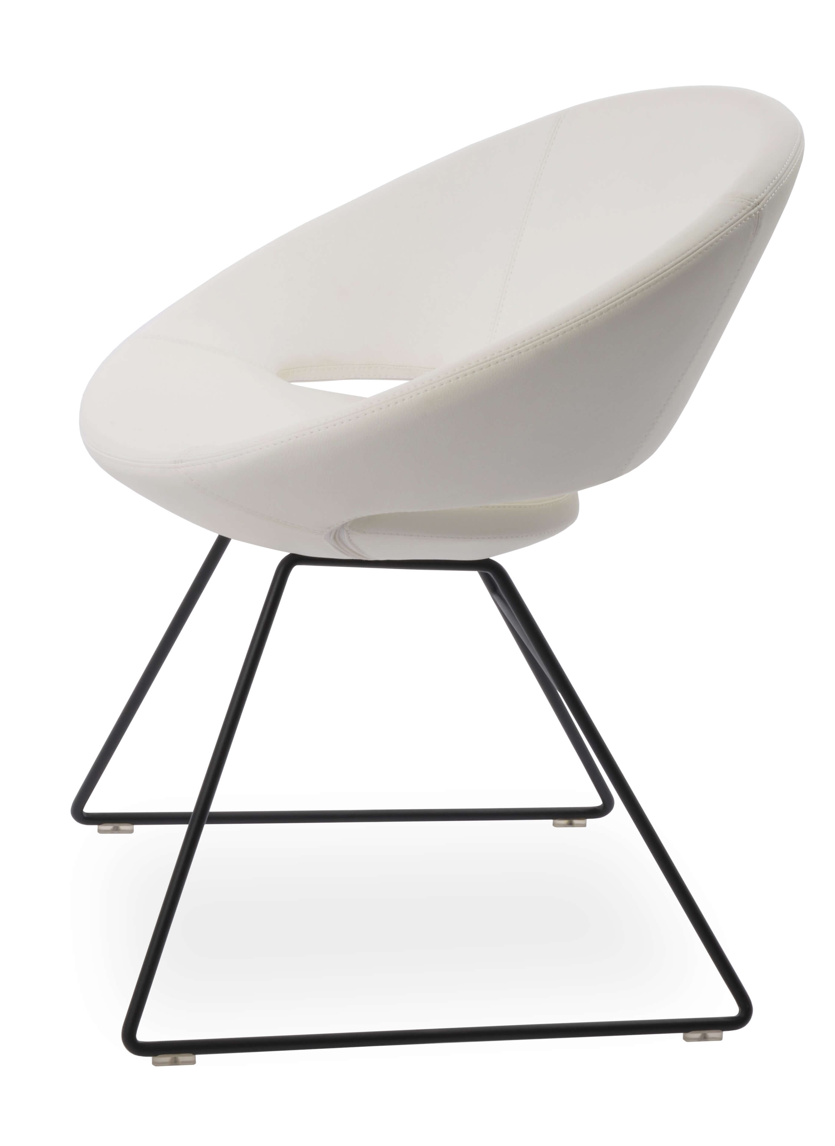 Crescent Wire Dining Chair