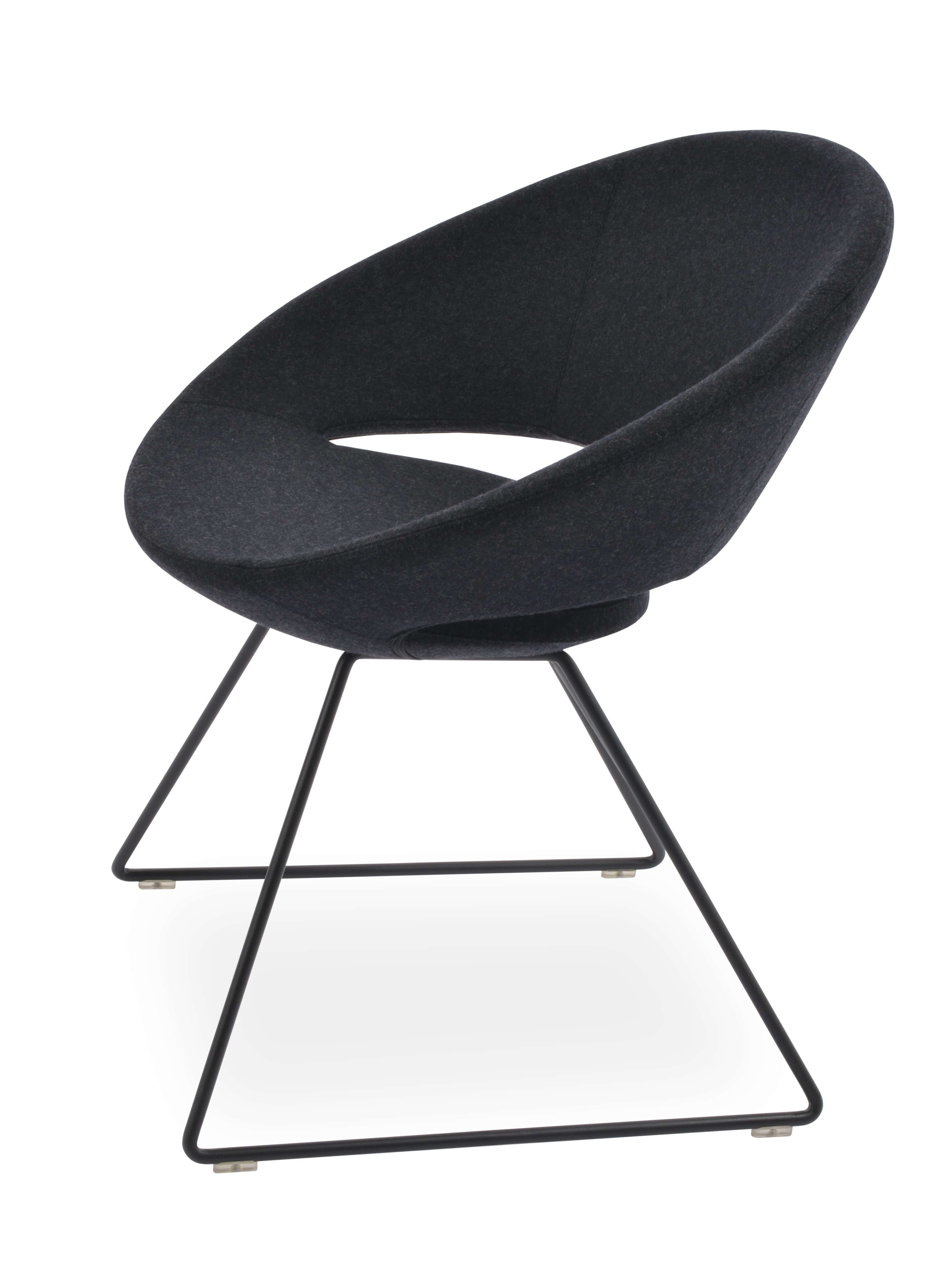 Crescent Wire Dining Chair