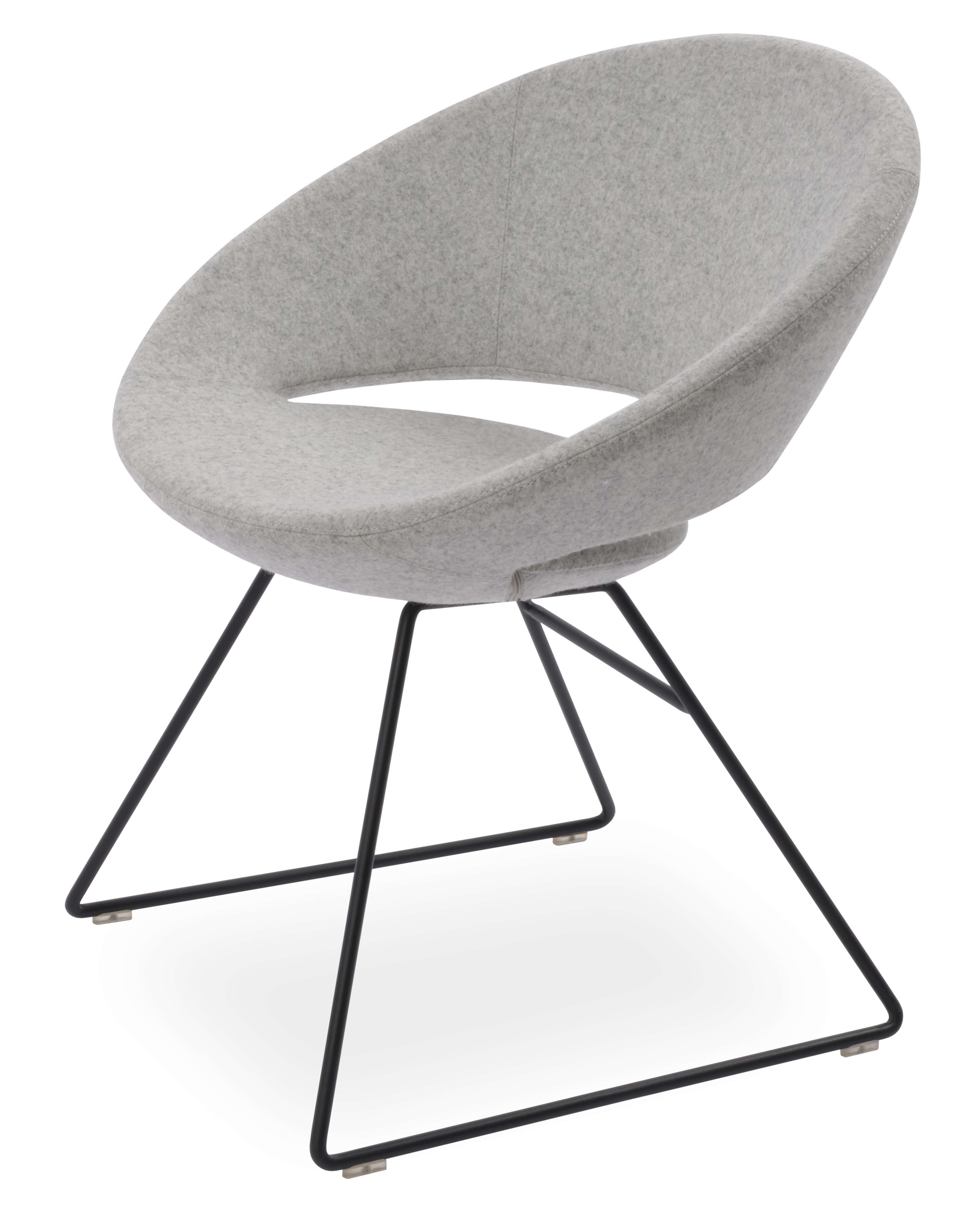 Crescent Wire Dining Chair