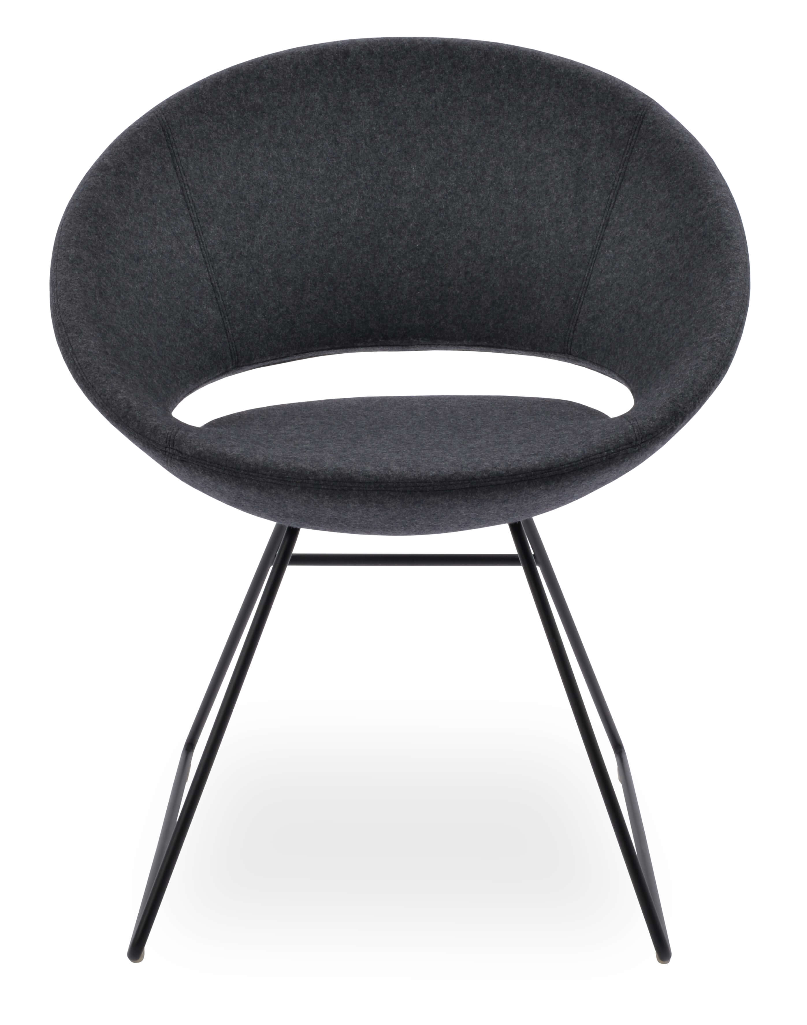 Crescent Wire Dining Chair