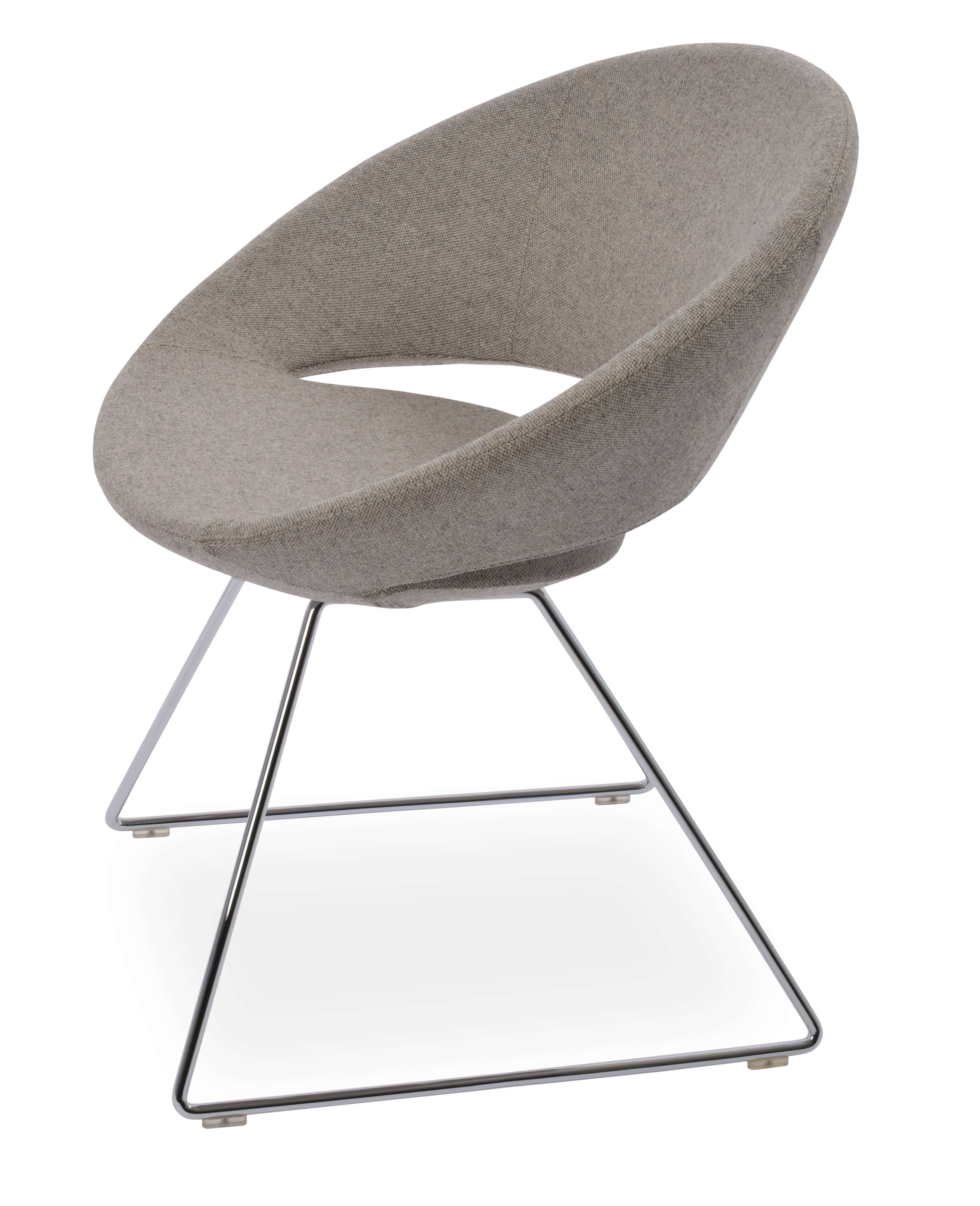 Crescent Wire Dining Chair