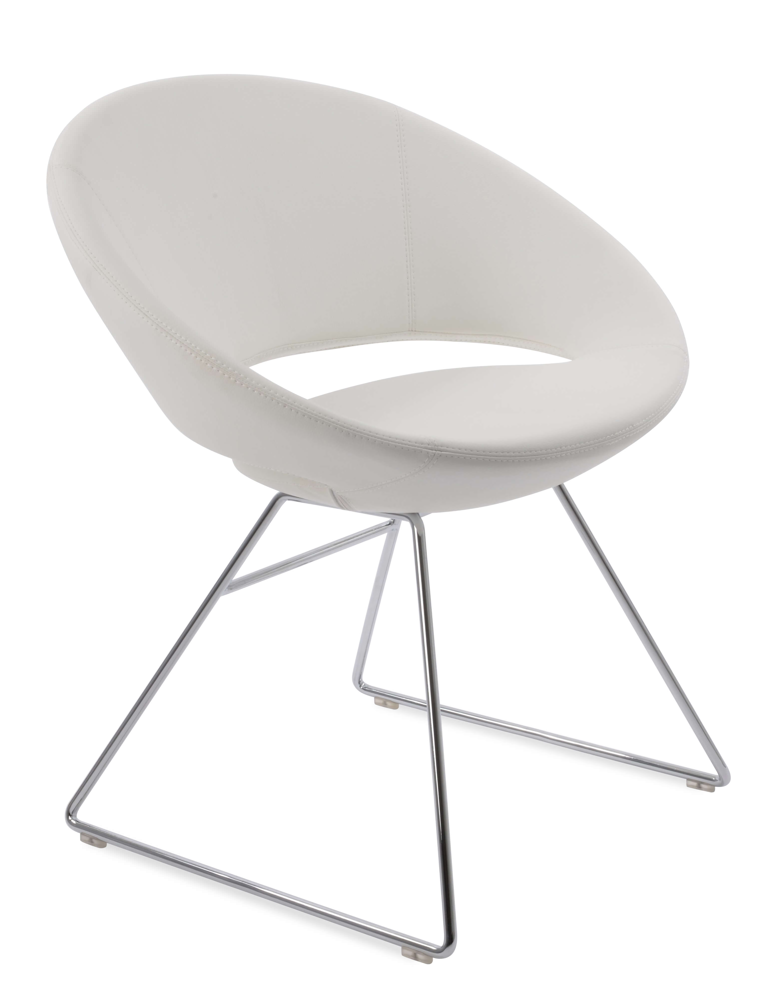 Crescent Wire Dining Chair
