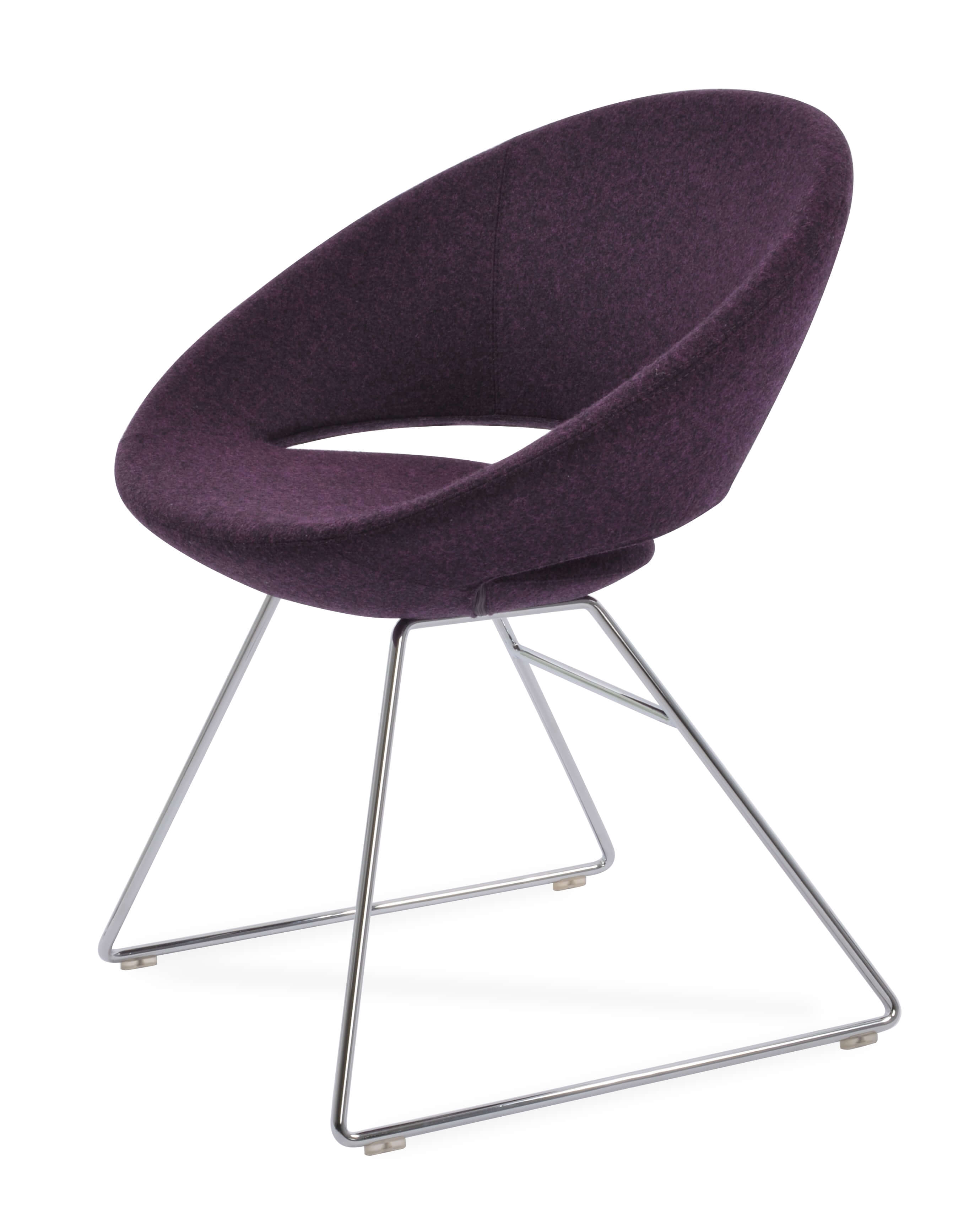 Crescent Wire Dining Chair