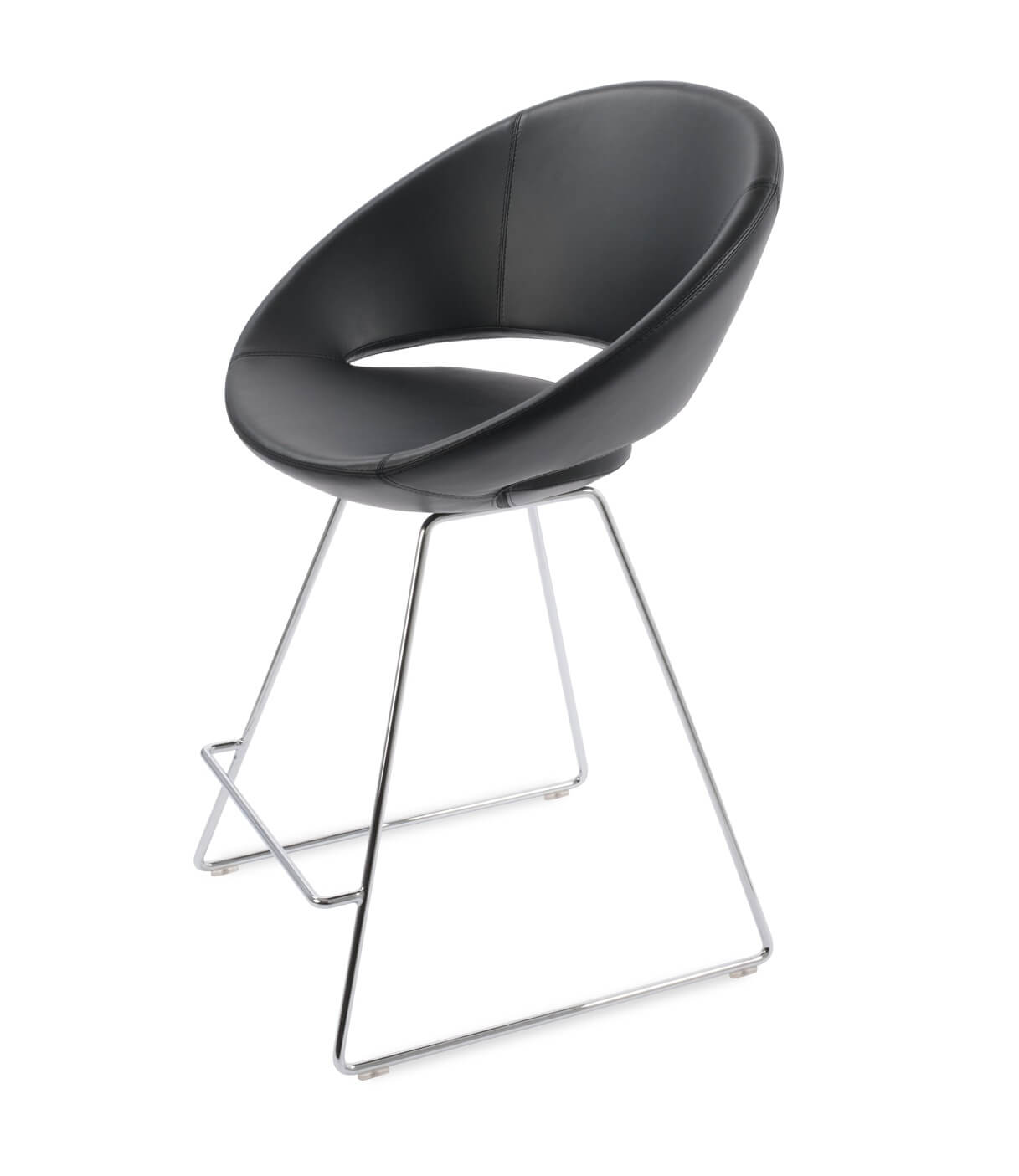 SohoConcept Crescent Wire Counter Stool