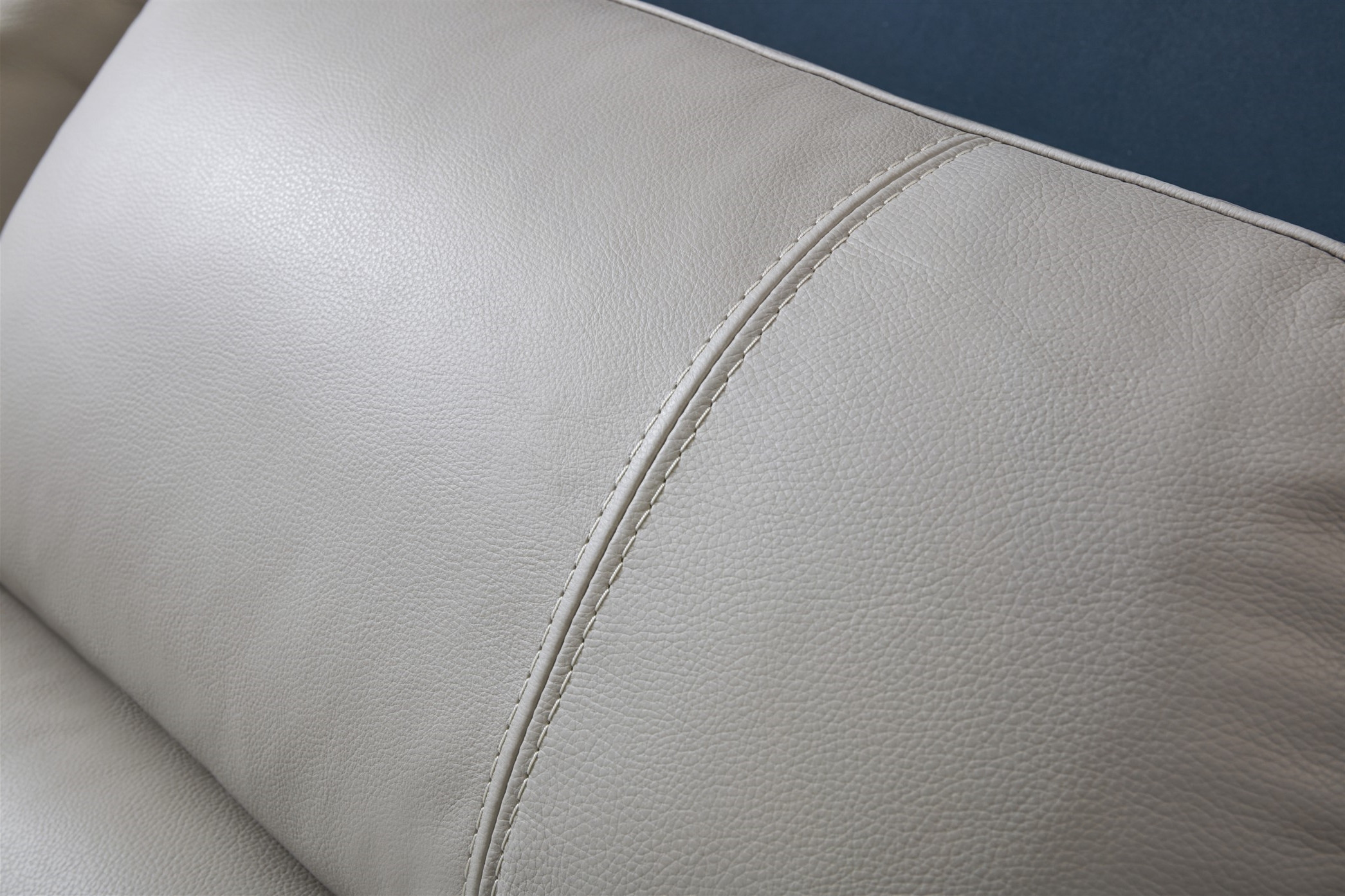 Crosby Top Grain Leather Sectional, Left Arm Chaise Facing