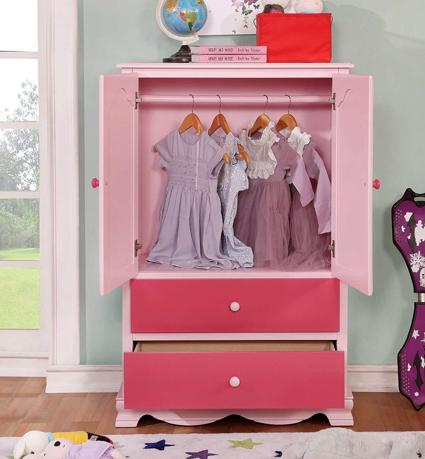 Dani Wood Youth Panel Bedroom Set