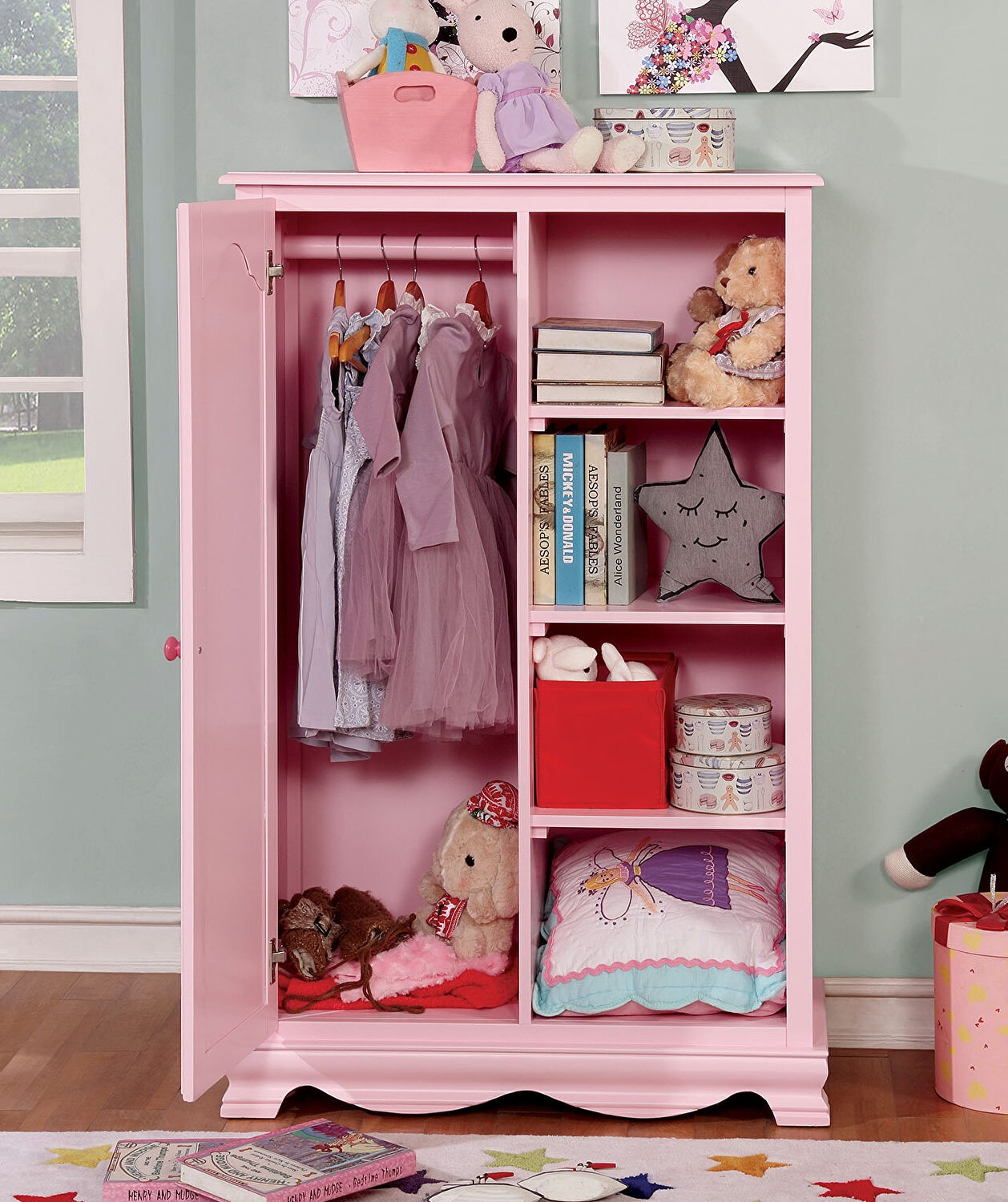 Dani Wood Youth Panel Bedroom Set