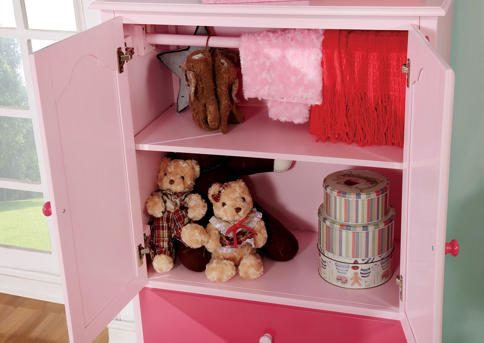 Dani Wood Youth Panel Bedroom Set