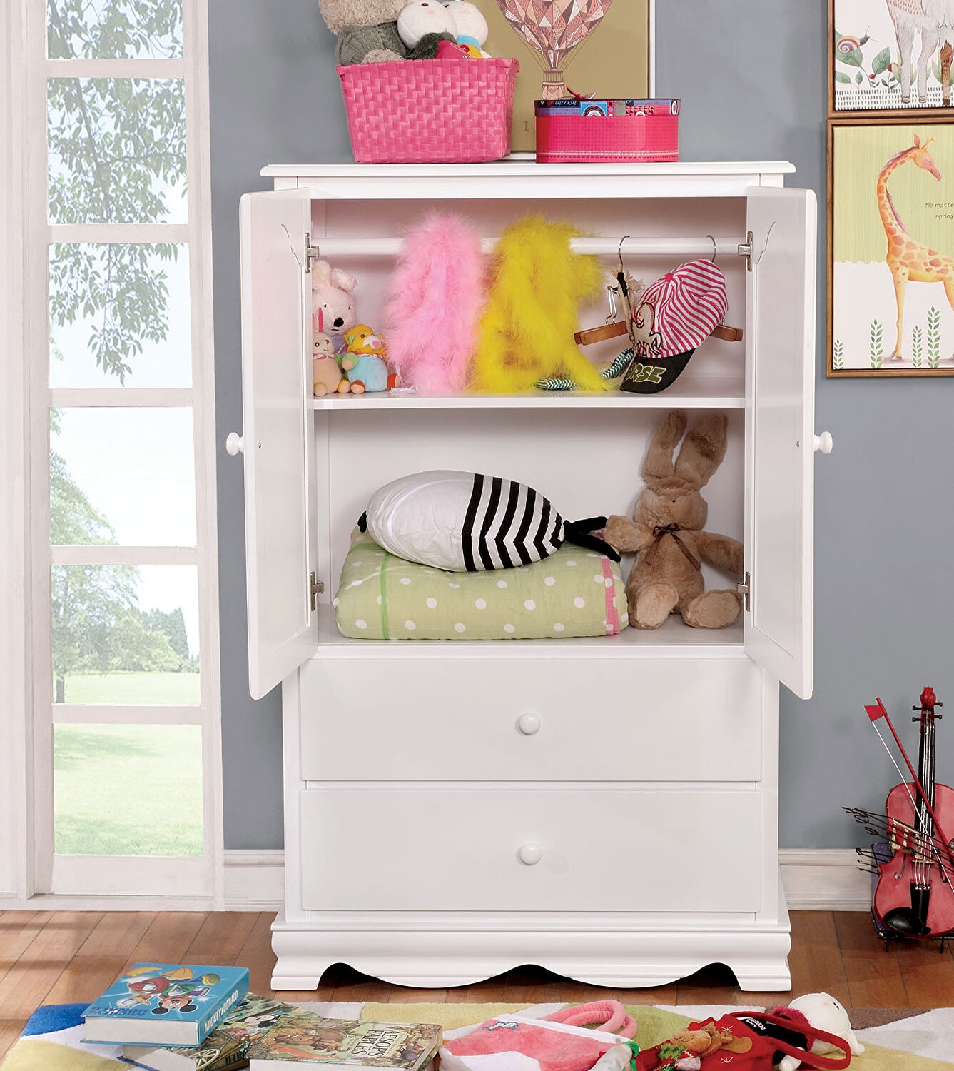 Dani Wood Youth Panel Bedroom Set