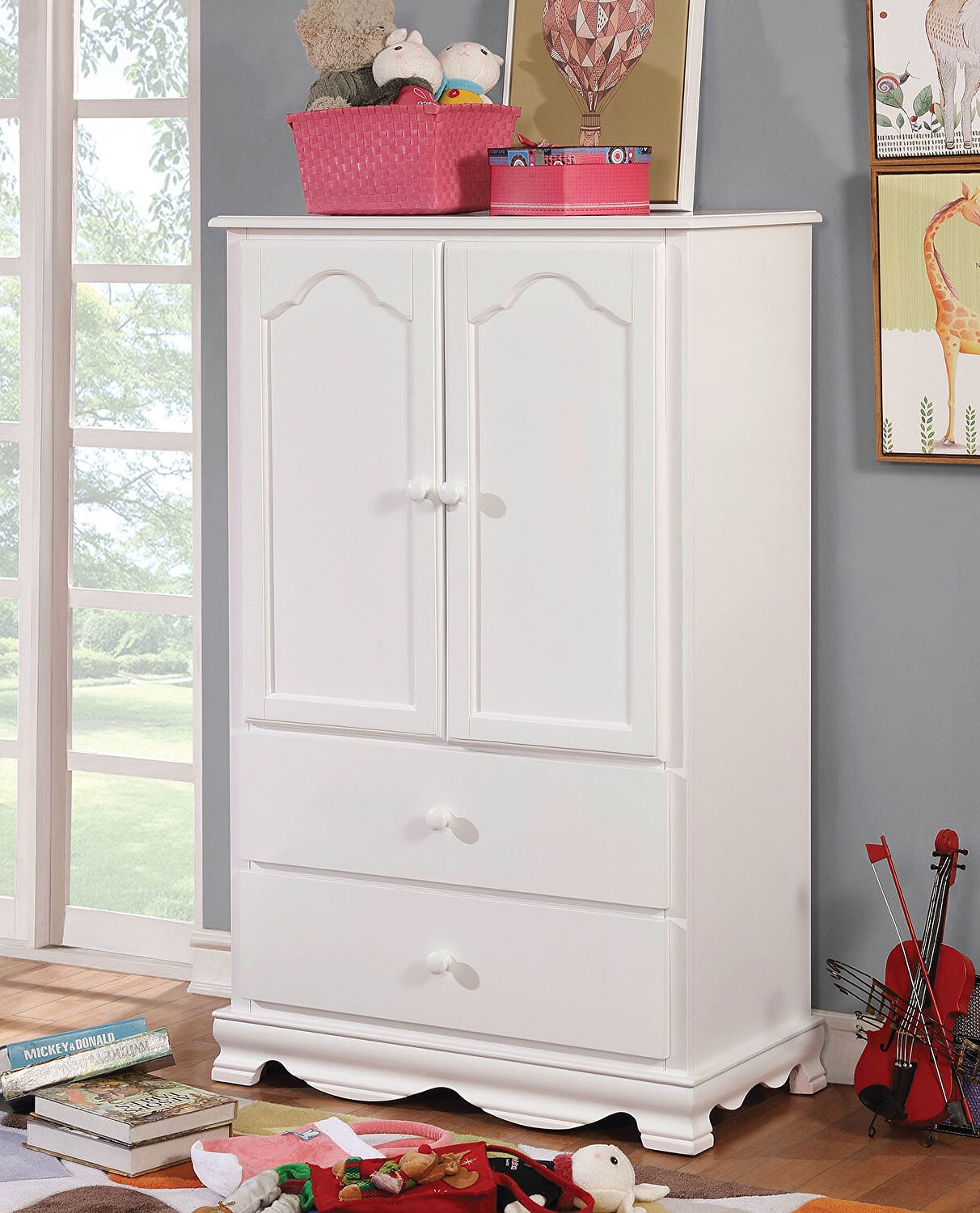 Dani Wood Youth Panel Bedroom Set