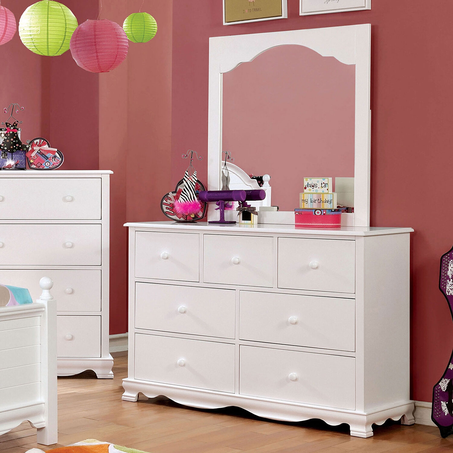 Dani Wood Youth Panel Bedroom Set