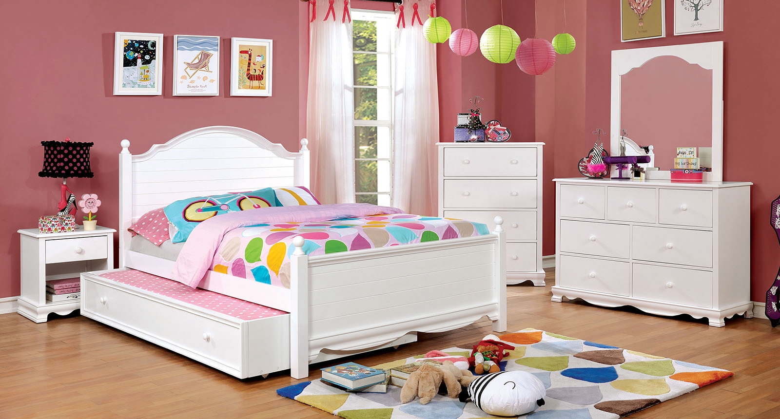Dani Wood Youth Panel Bedroom Set