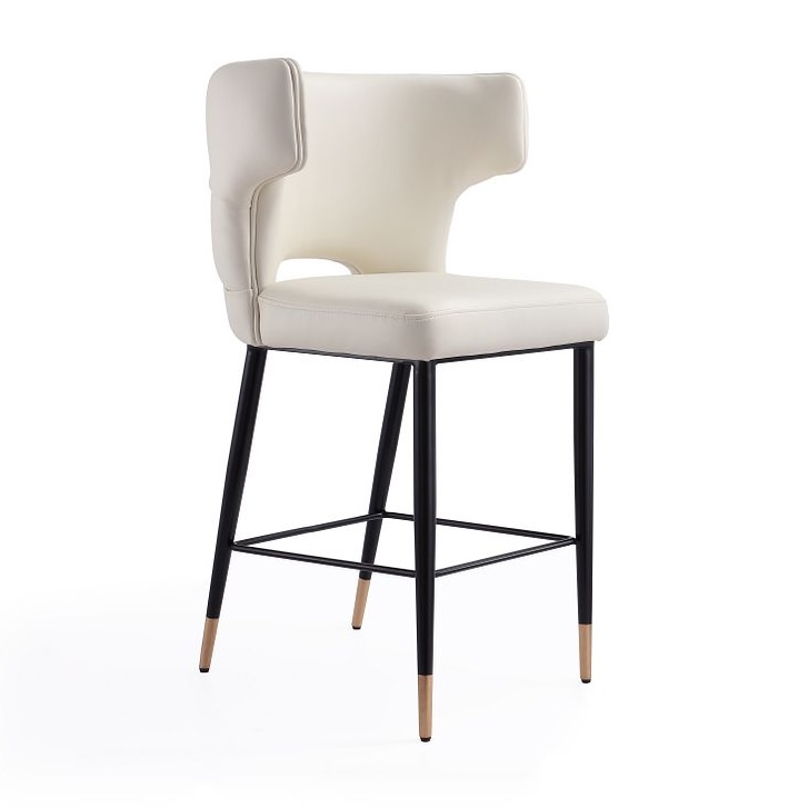 Holguin 37-inch Leatherette/Wood Counter Stool