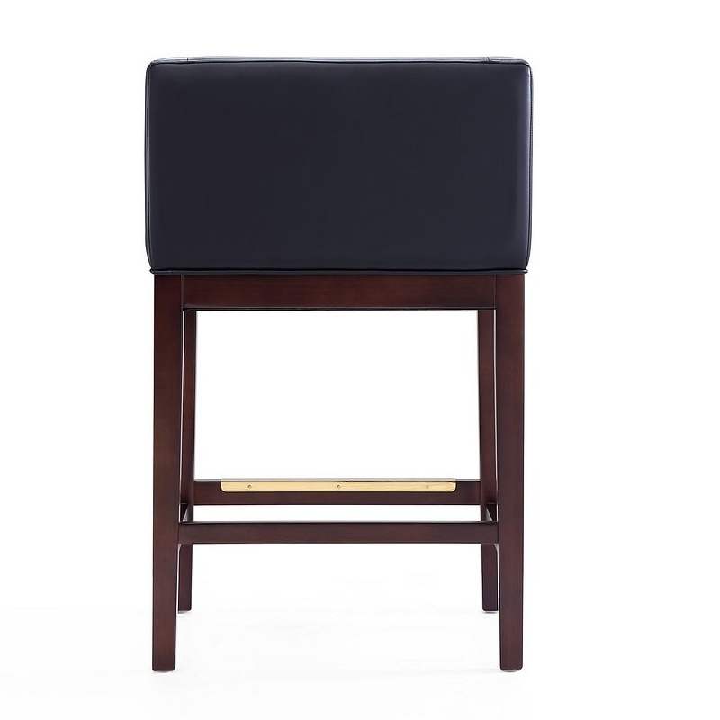 Kingsley 34-inch Leatherette/Beech Wood Counter Stool