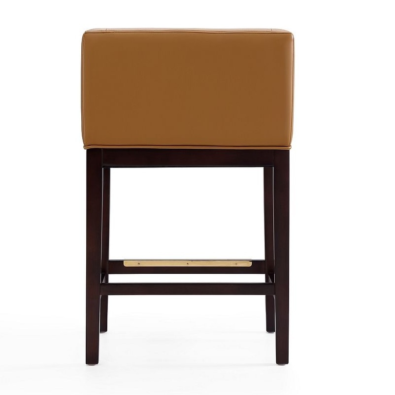 Kingsley 34-inch Leatherette/Beech Wood Counter Stool
