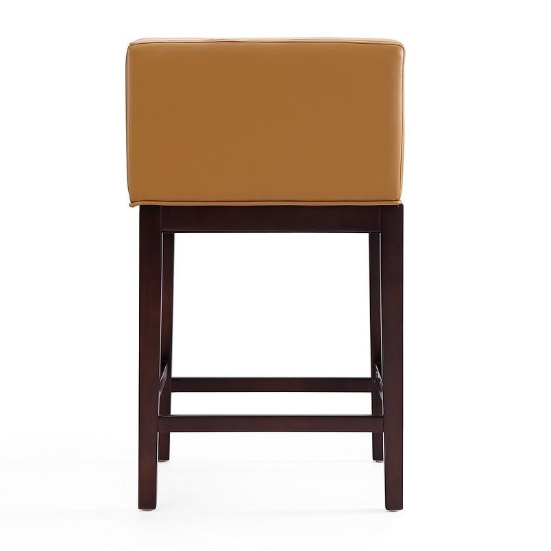 Kingsley 34-inch Leatherette/Beech Wood Counter Stool