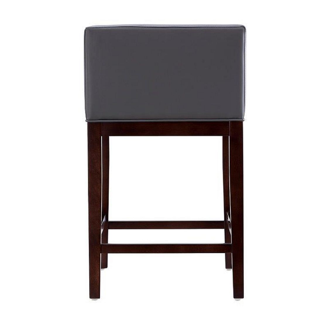 Kingsley 34-inch Leatherette/Beech Wood Counter Stool