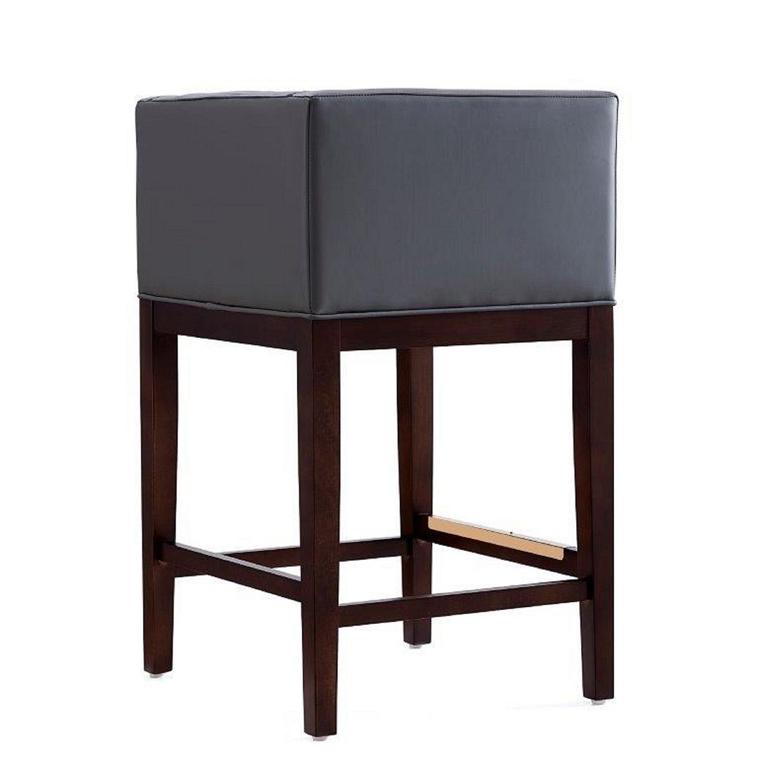Kingsley 34-inch Leatherette/Beech Wood Counter Stool