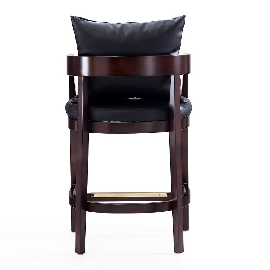 Manhattan Comfort Ritz 34" Stool, Black