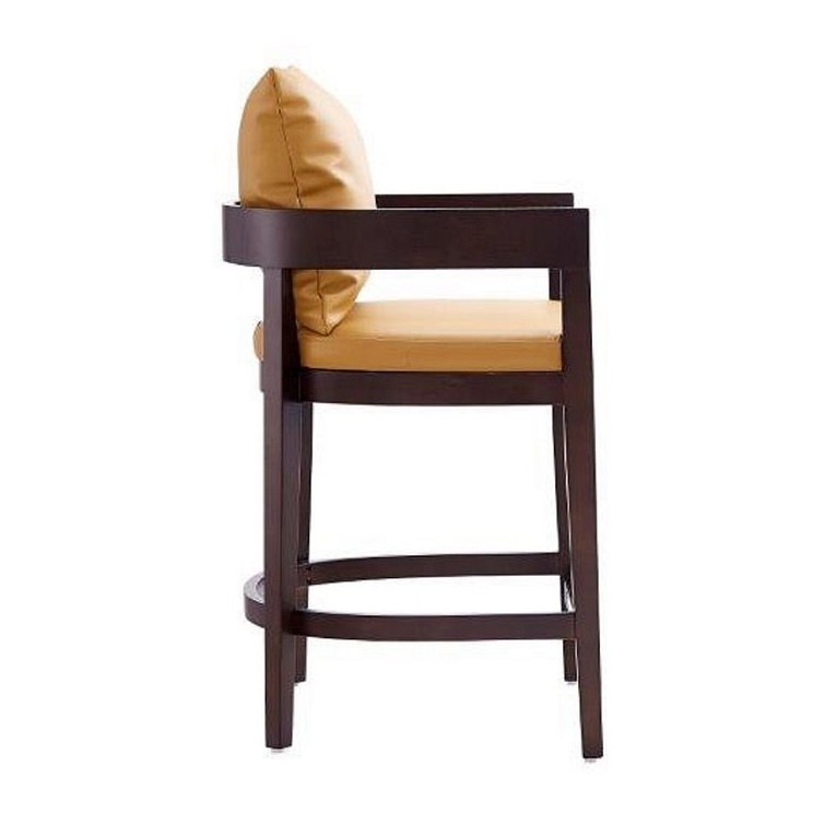 Ritz 34-inch Leatherette/Beech Wood Counter Stool