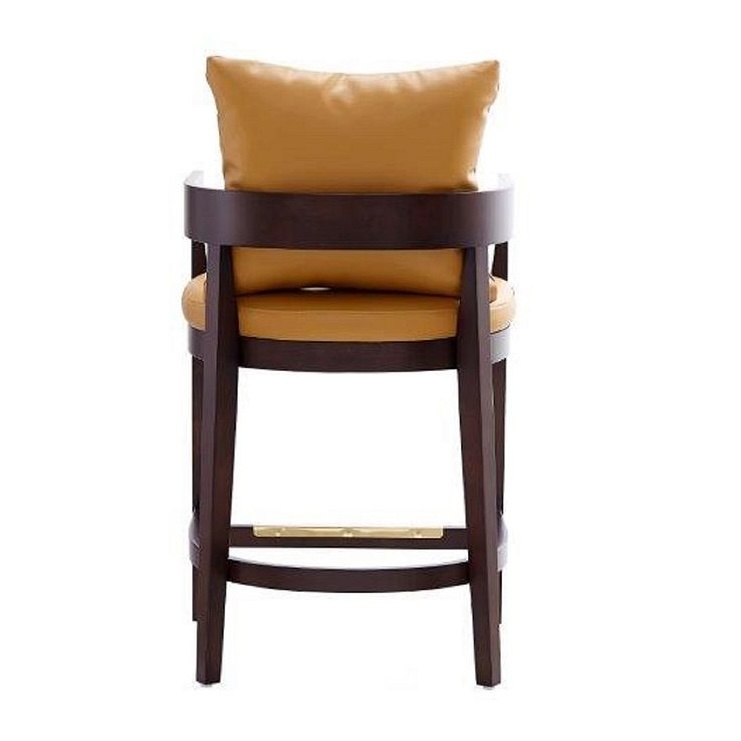 Ritz 34-inch Leatherette/Beech Wood Counter Stool