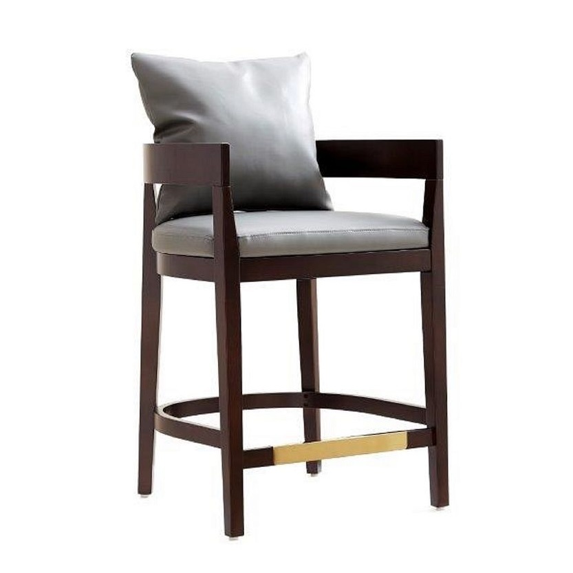 Ritz 34-inch Leatherette/Beech Wood Counter Stool