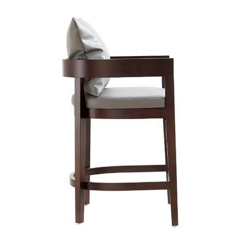 Ritz 34-inch Leatherette/Beech Wood Counter Stool