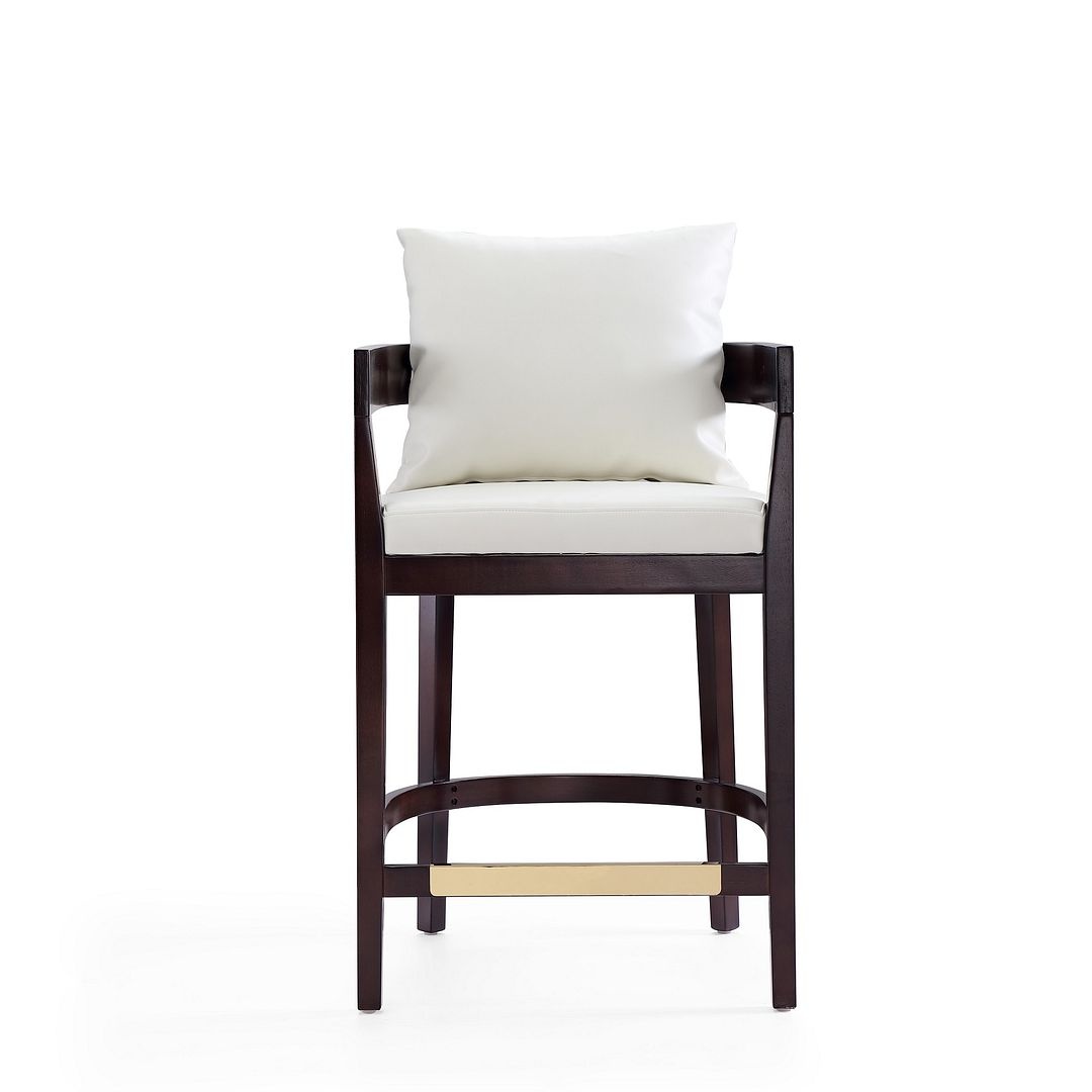 Ritz 34-inch Leatherette/Beech Wood Counter Stool