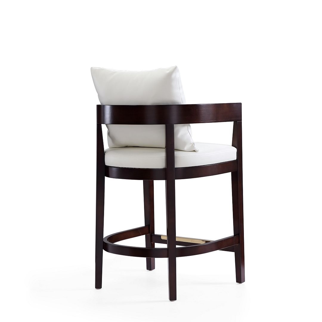 Ritz 34-inch Leatherette/Beech Wood Counter Stool