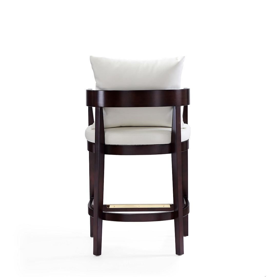 Ritz 34-inch Leatherette/Beech Wood Counter Stool