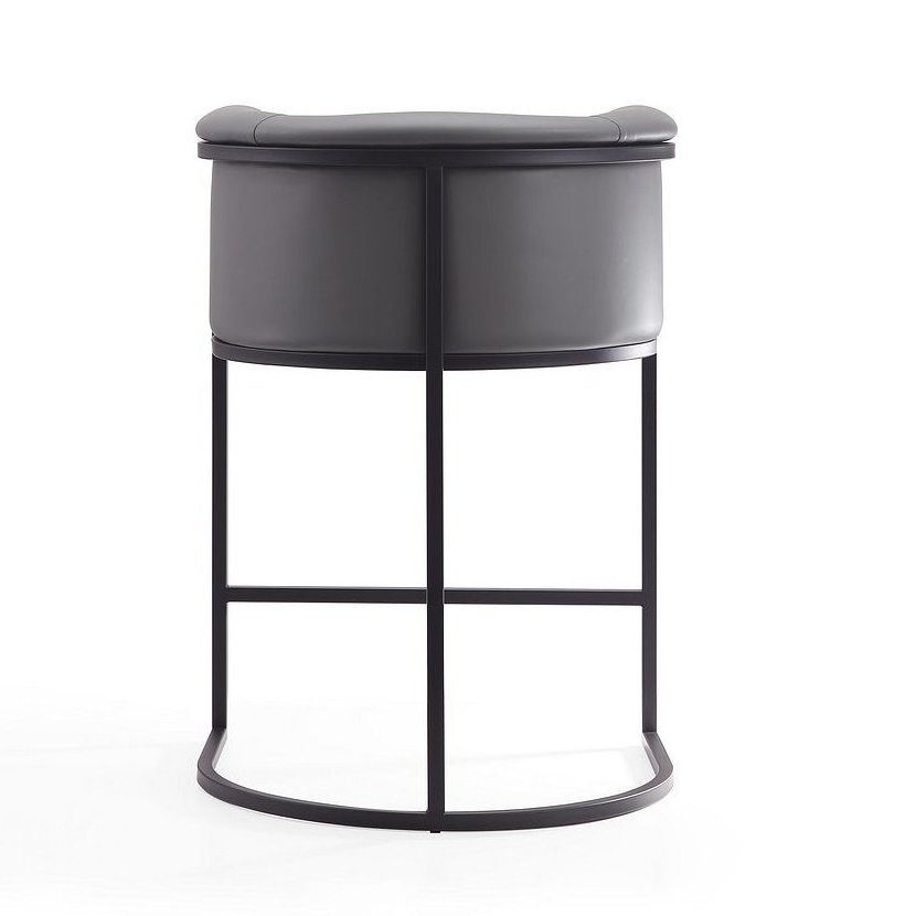 Cosmopolitan 33.8-inch Leatherette/Metal Counter Stool