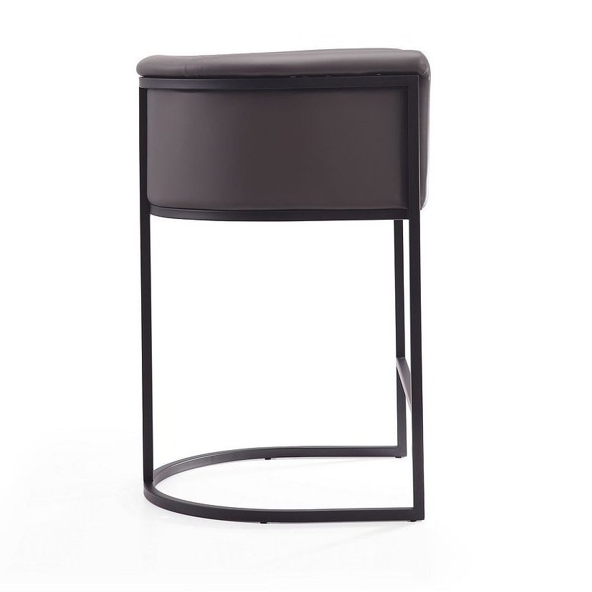 Cosmopolitan 33.8-inch Leatherette/Metal Counter Stool