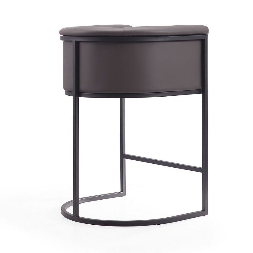 Cosmopolitan 33.8-inch Leatherette/Metal Counter Stool